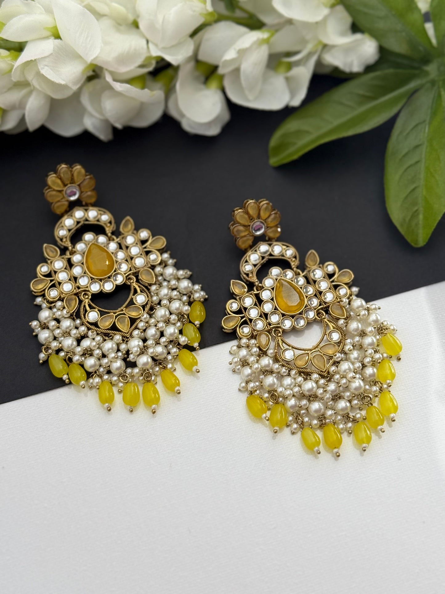 Kundan earrings