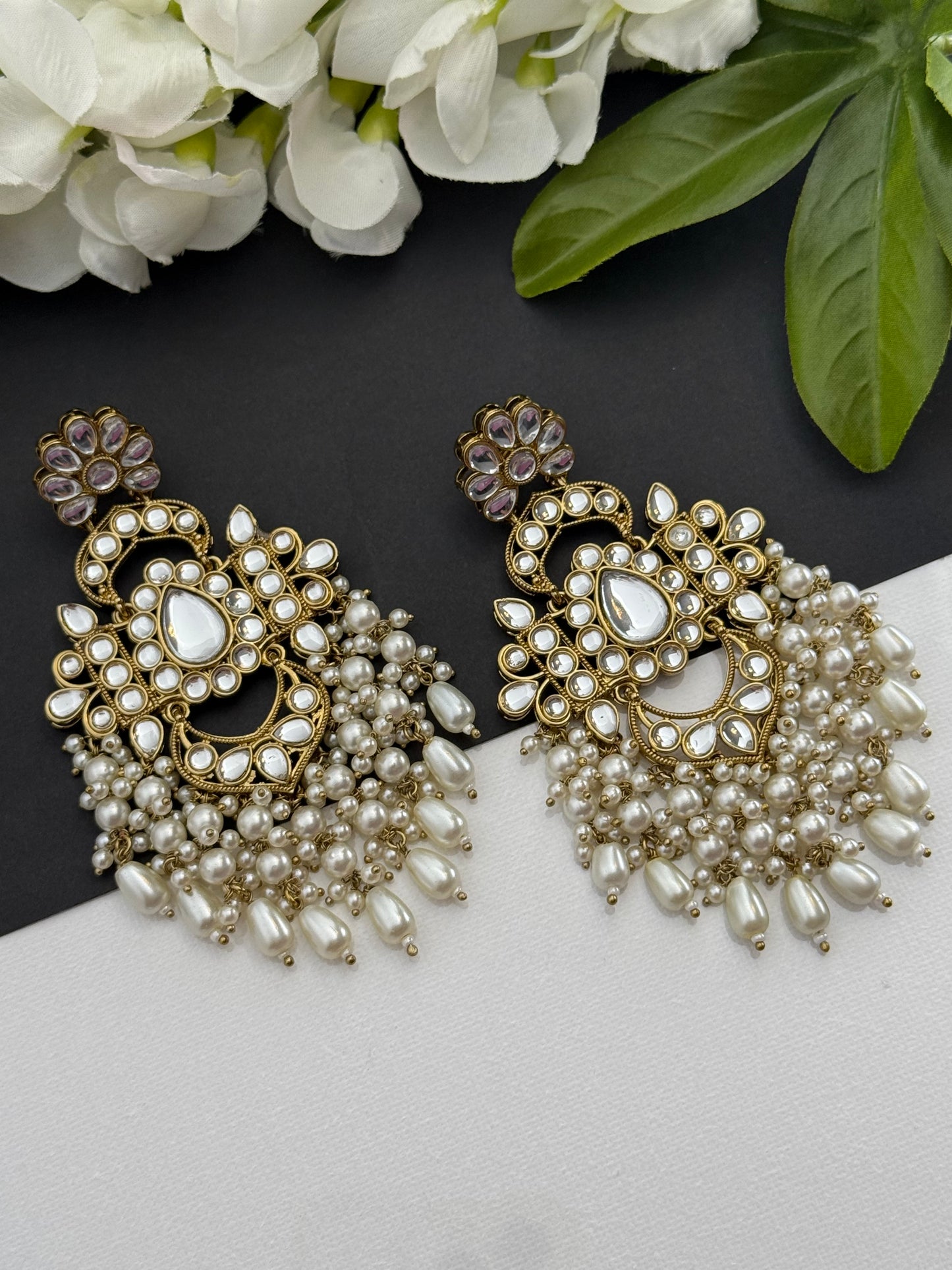 Kundan earrings