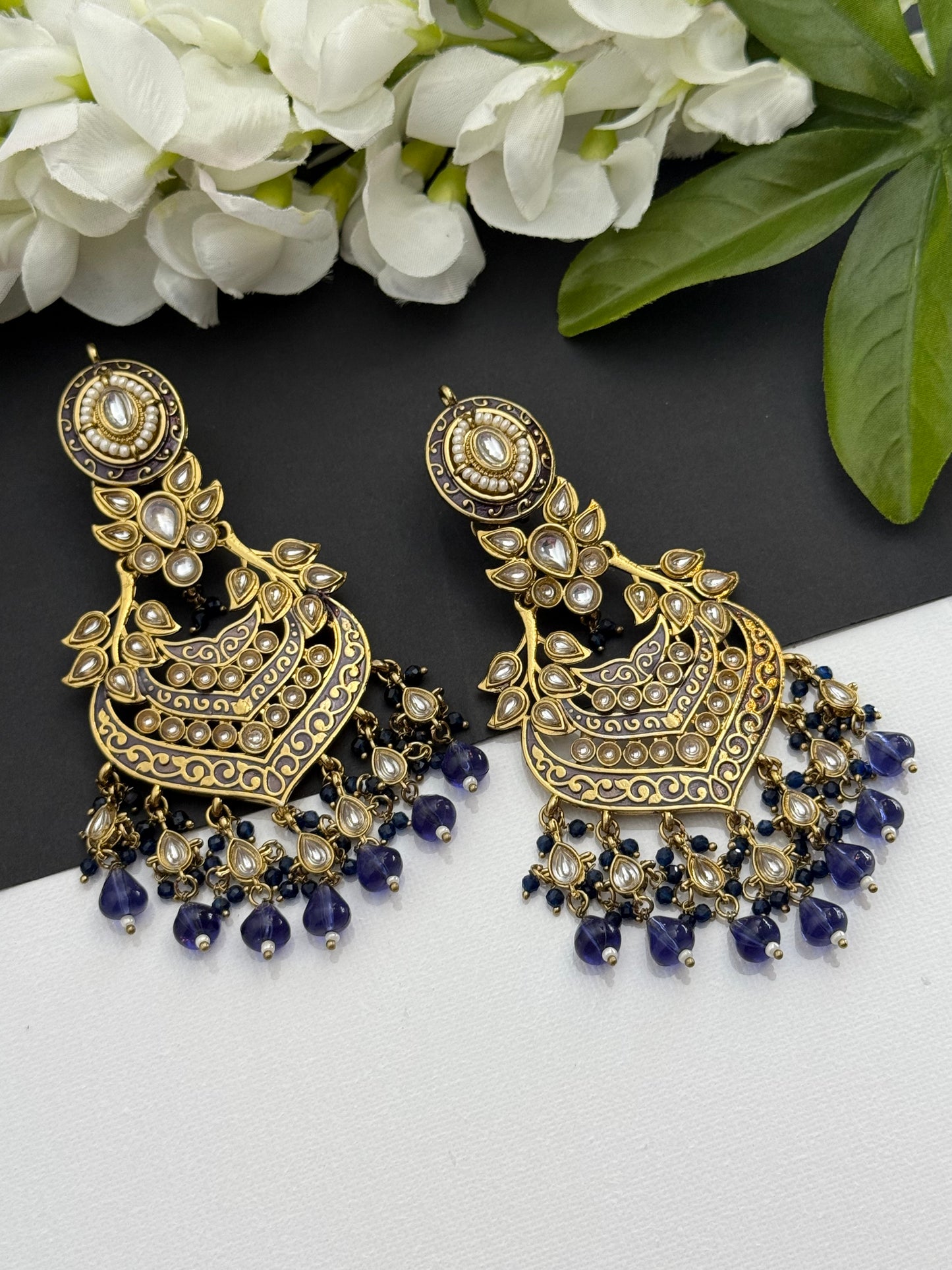 Kundan earrings