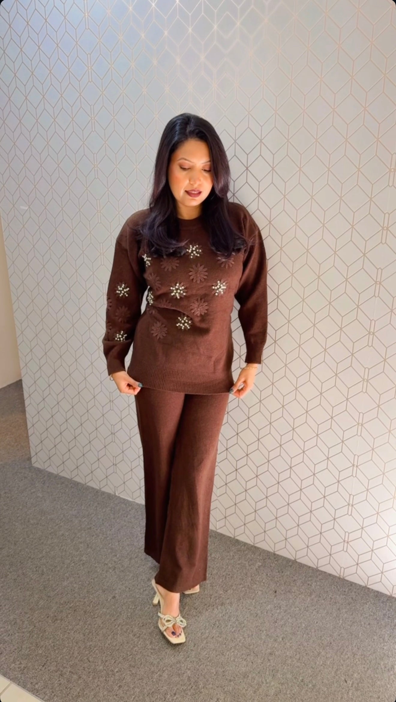 Knitted co ord set