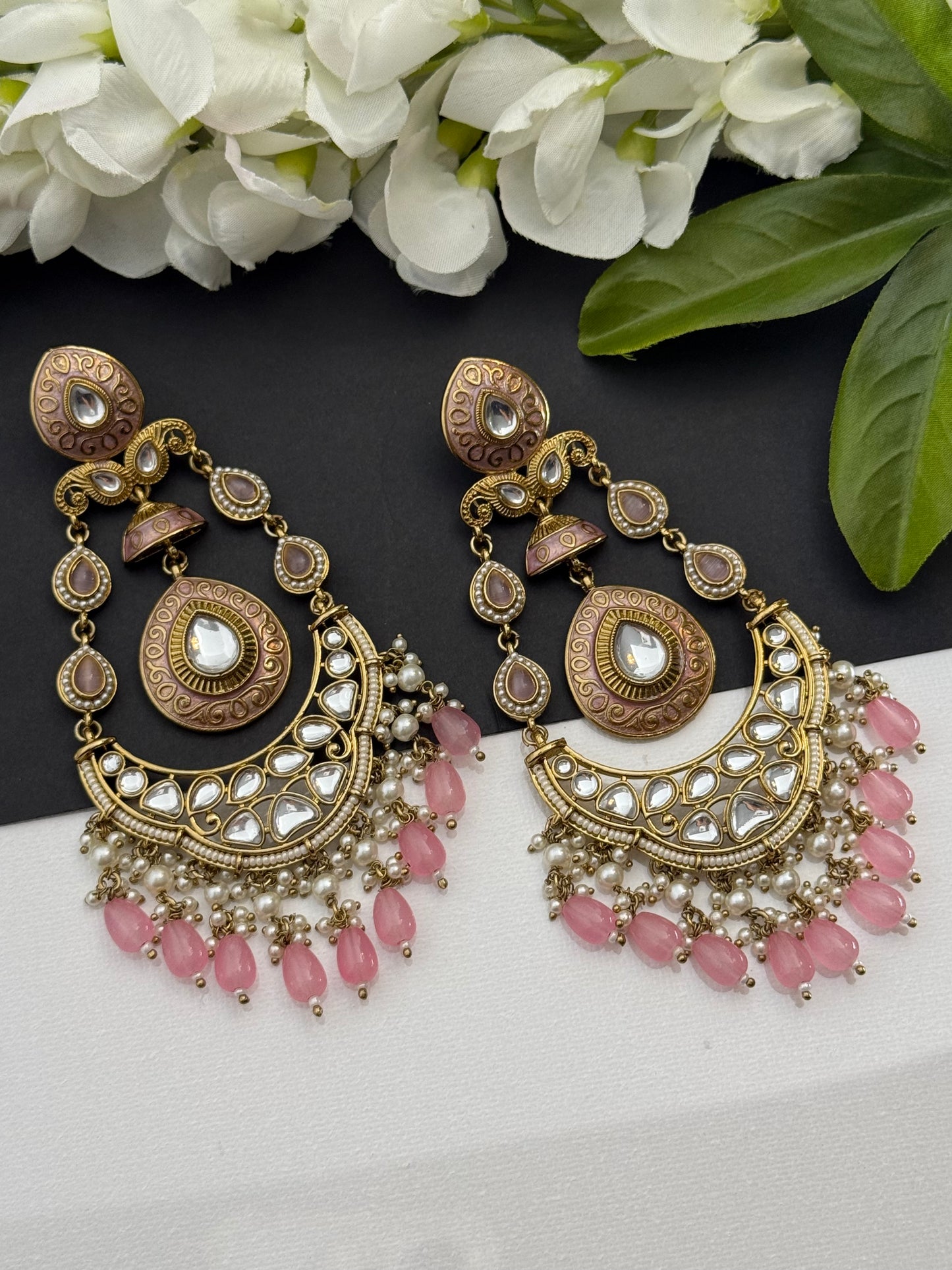 Kundan earrings