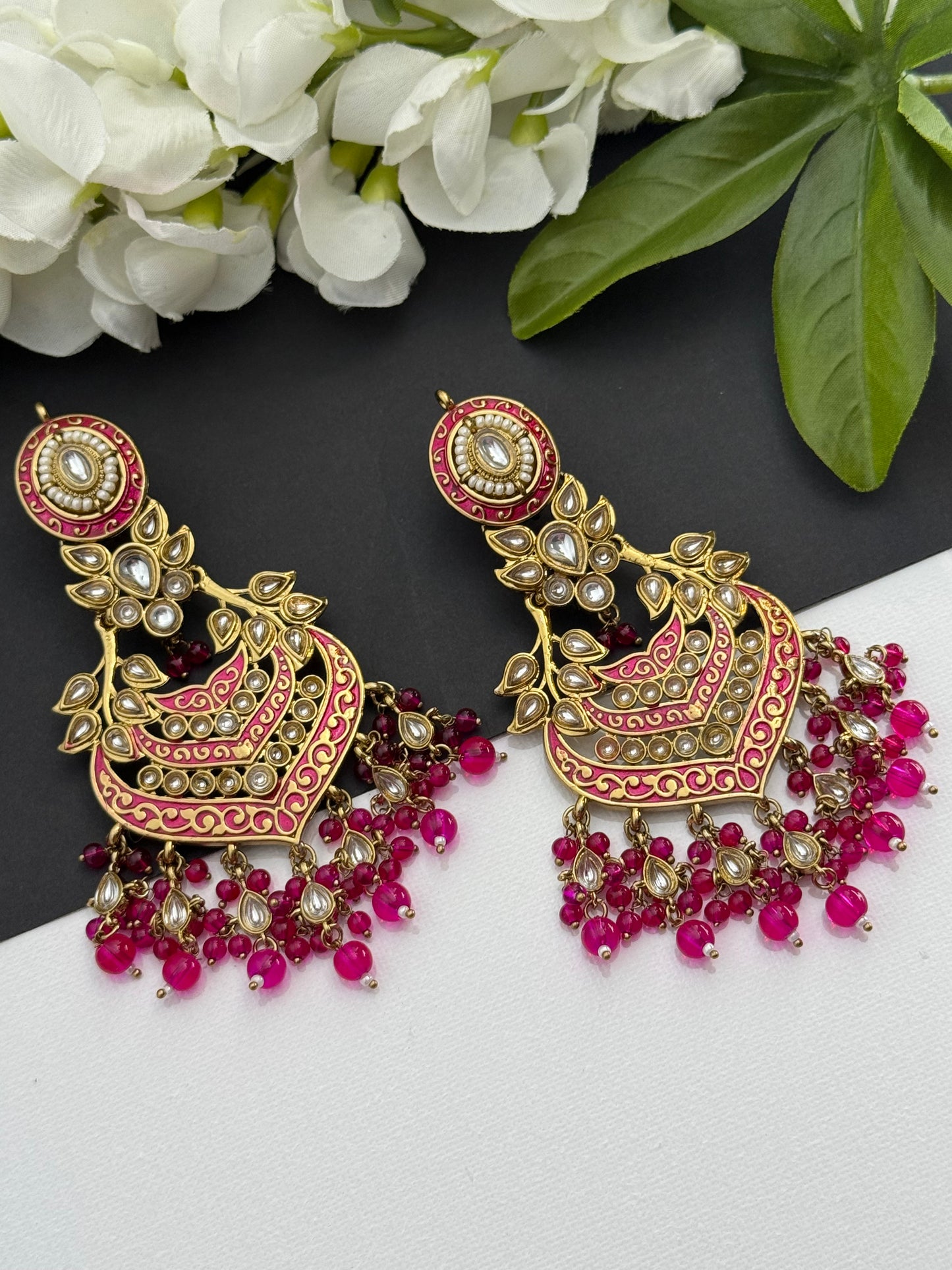Kundan earrings