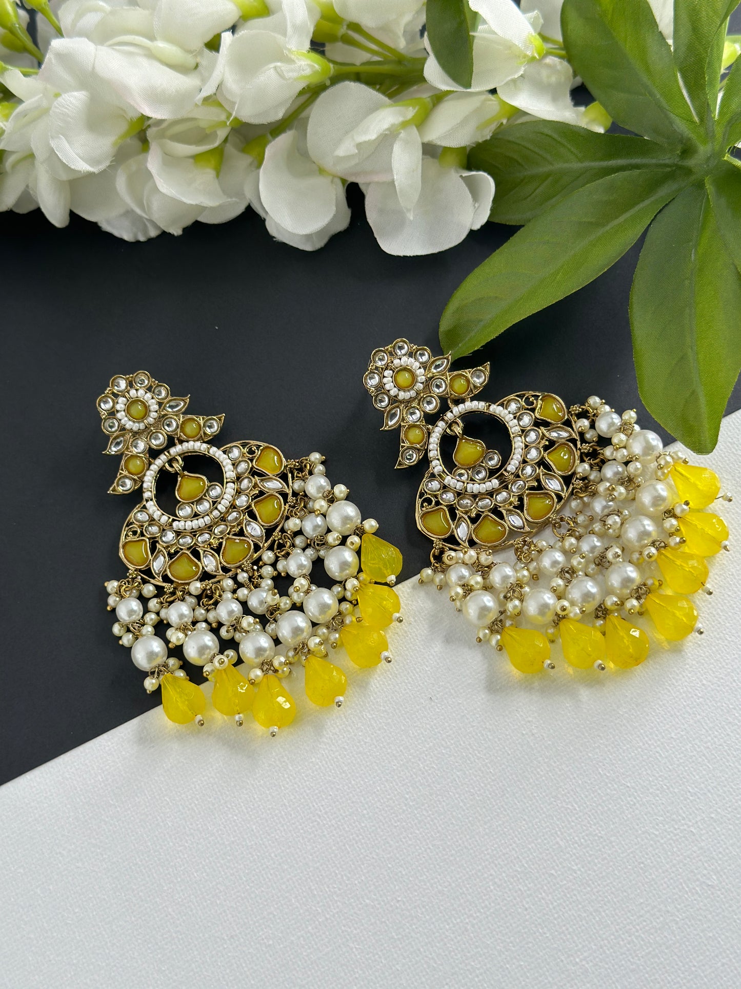 Kundan earrings