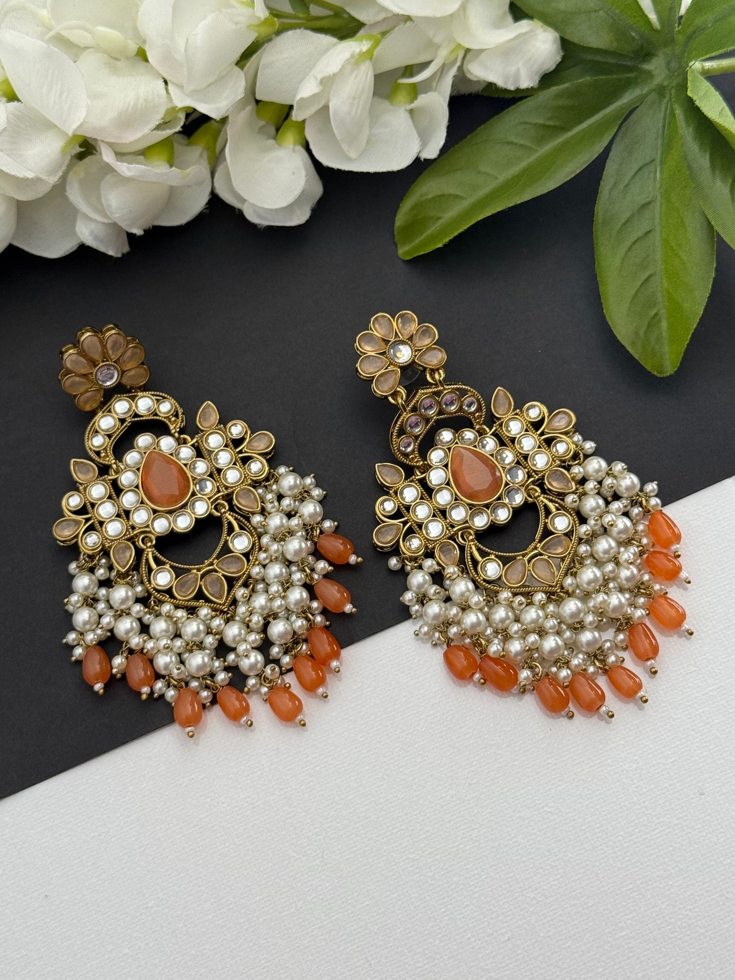 Kundan earrings