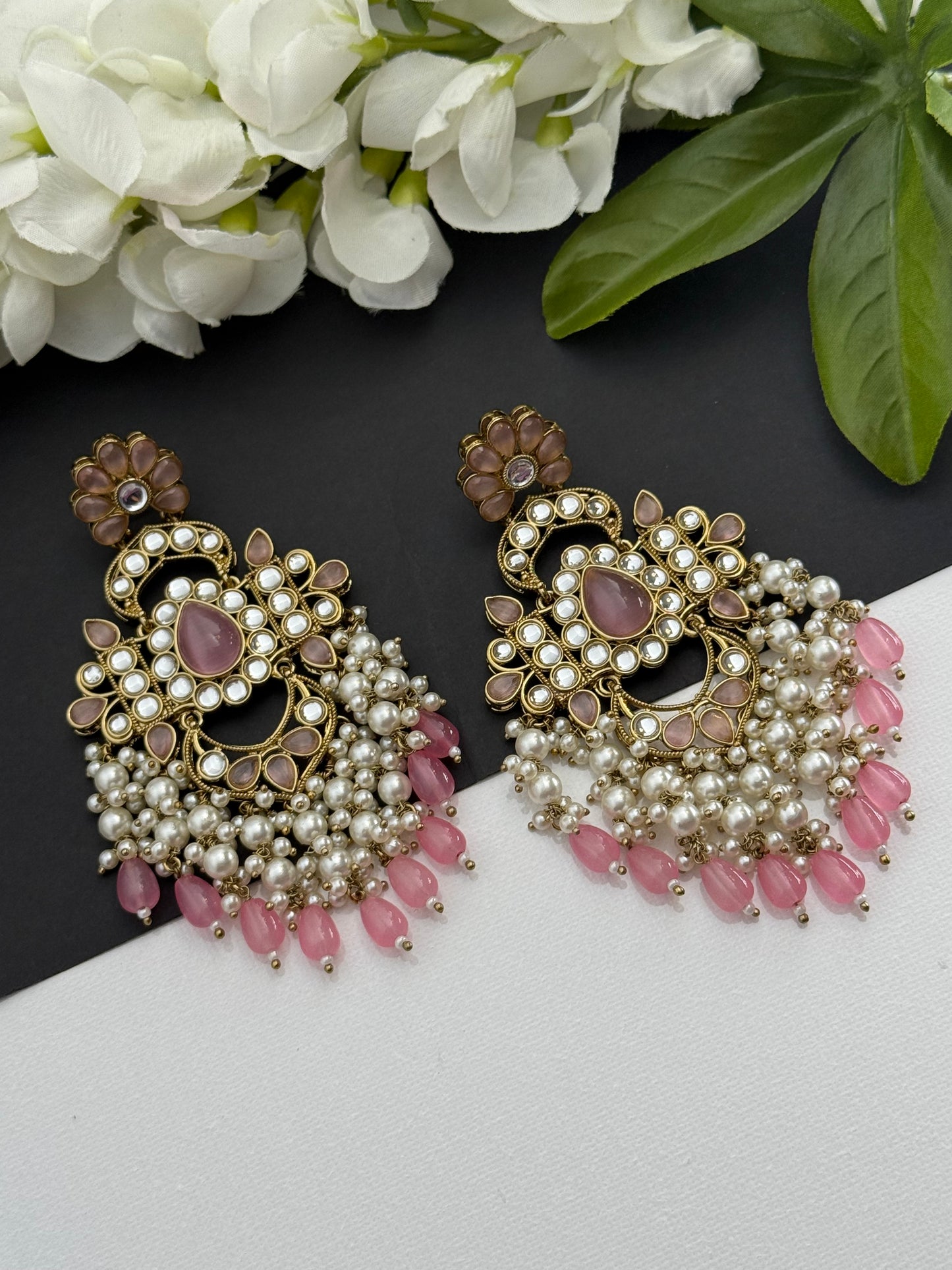 Kundan earrings