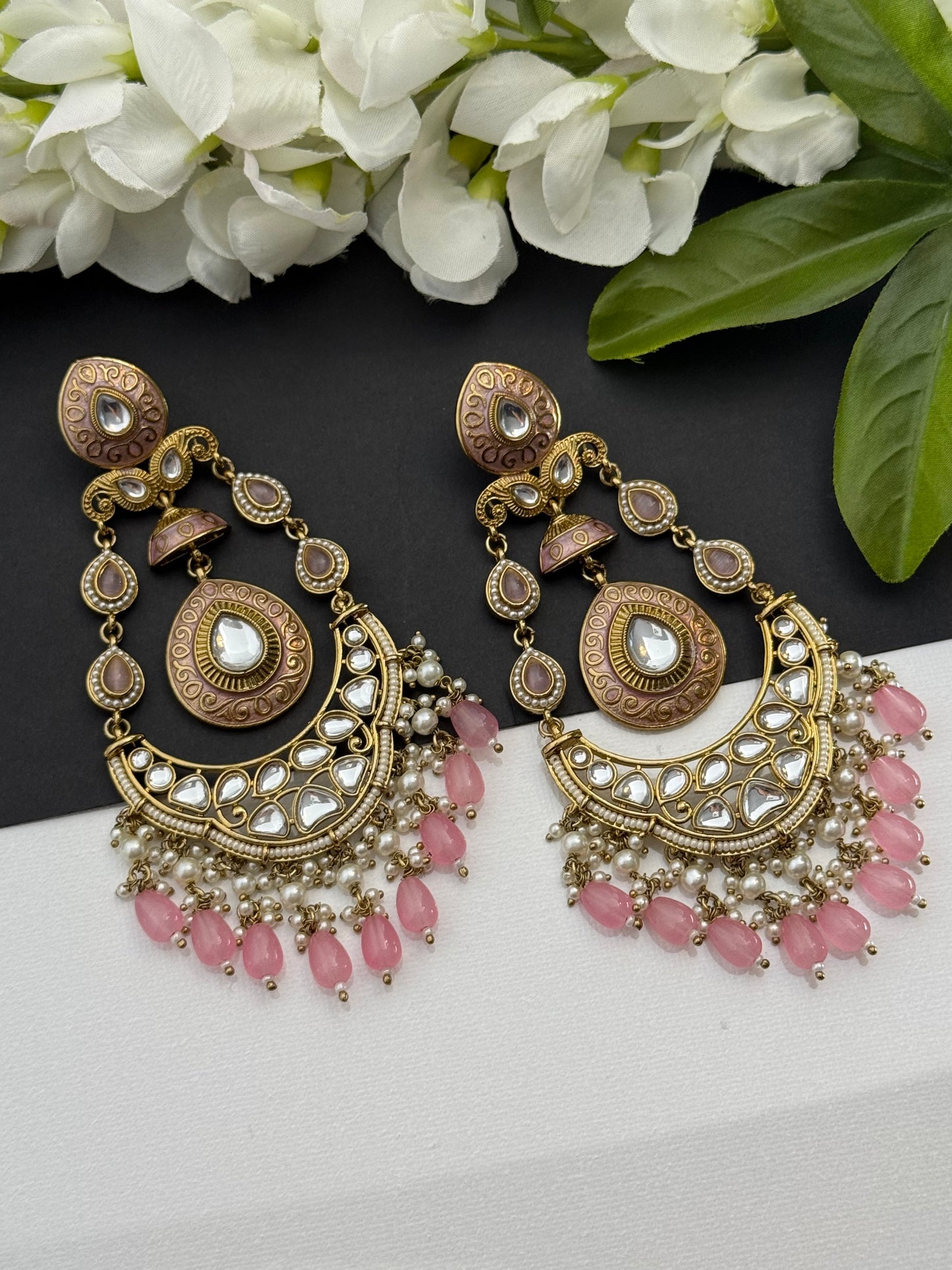 Kundan earrings