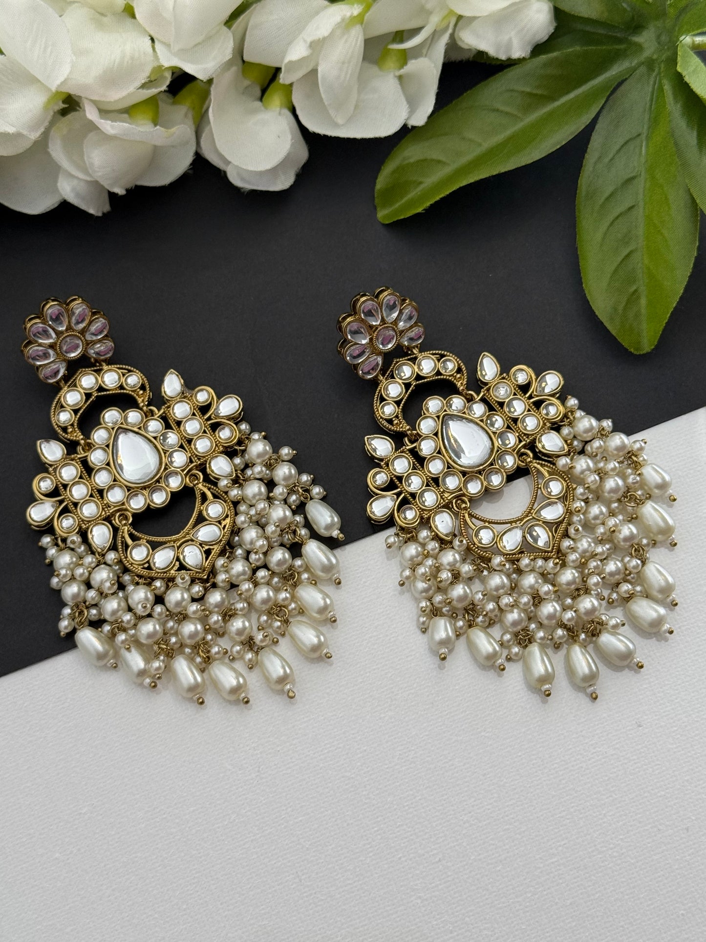 Kundan earrings