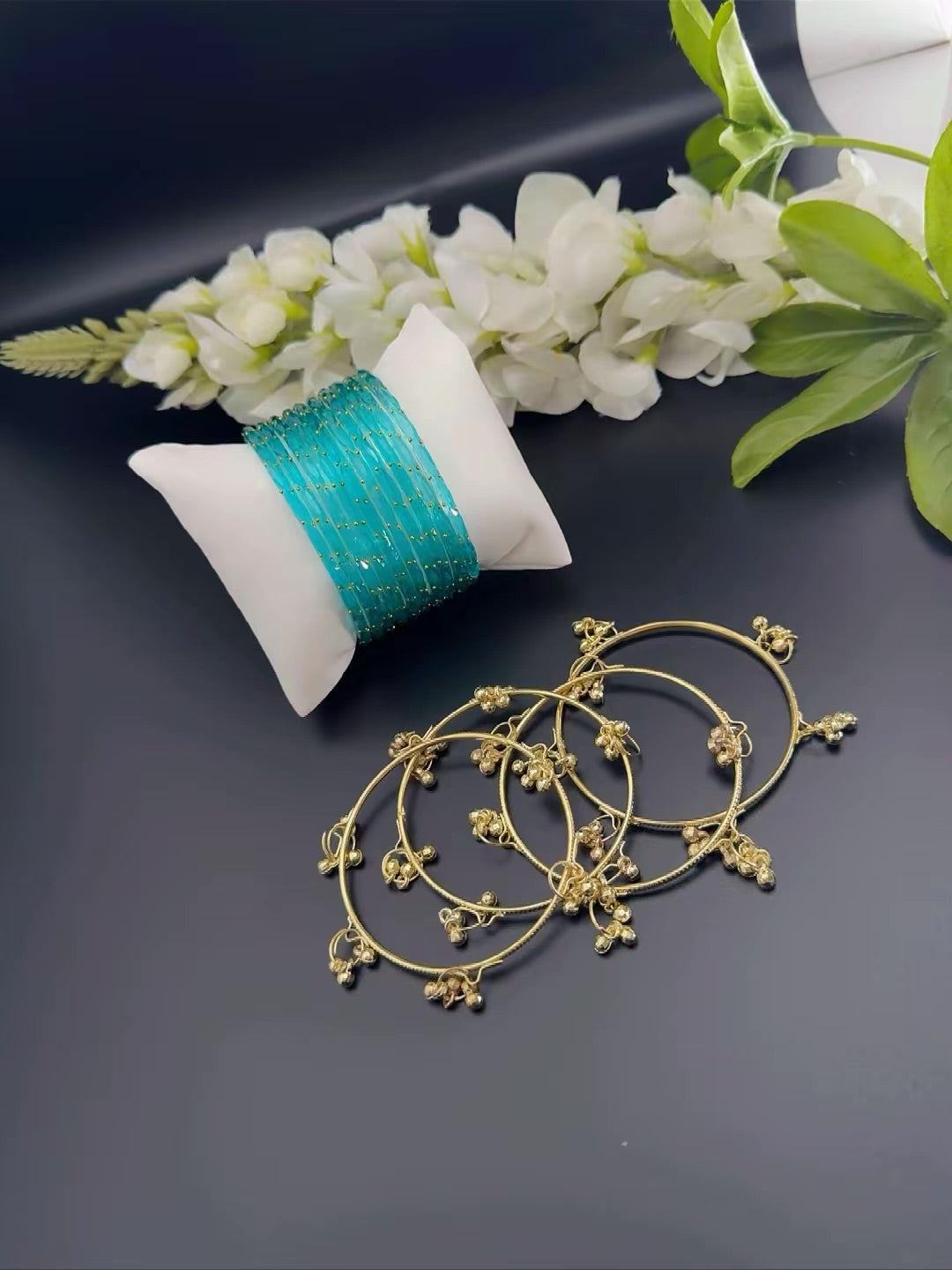 Glass bangles