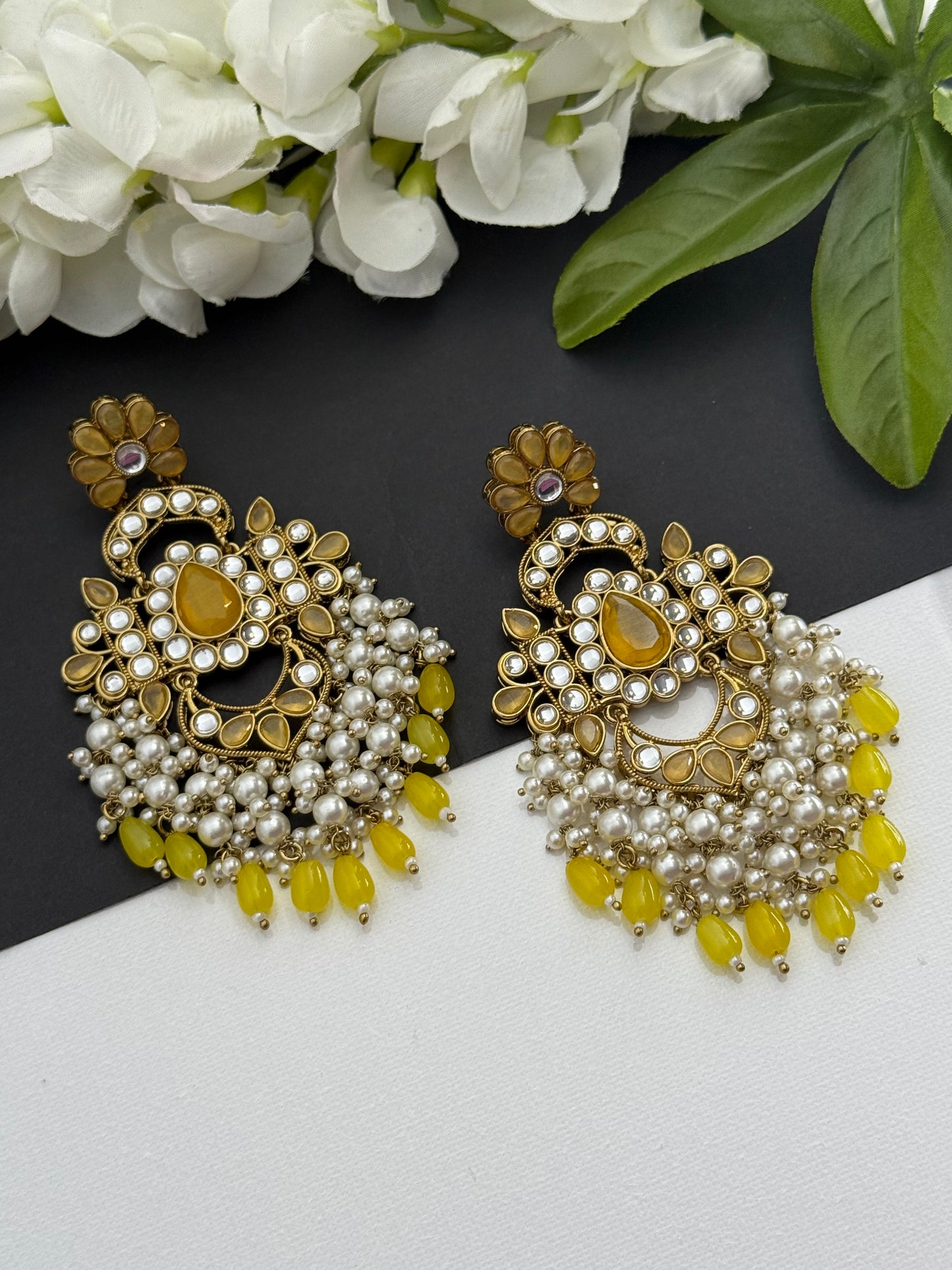 Kundan earrings