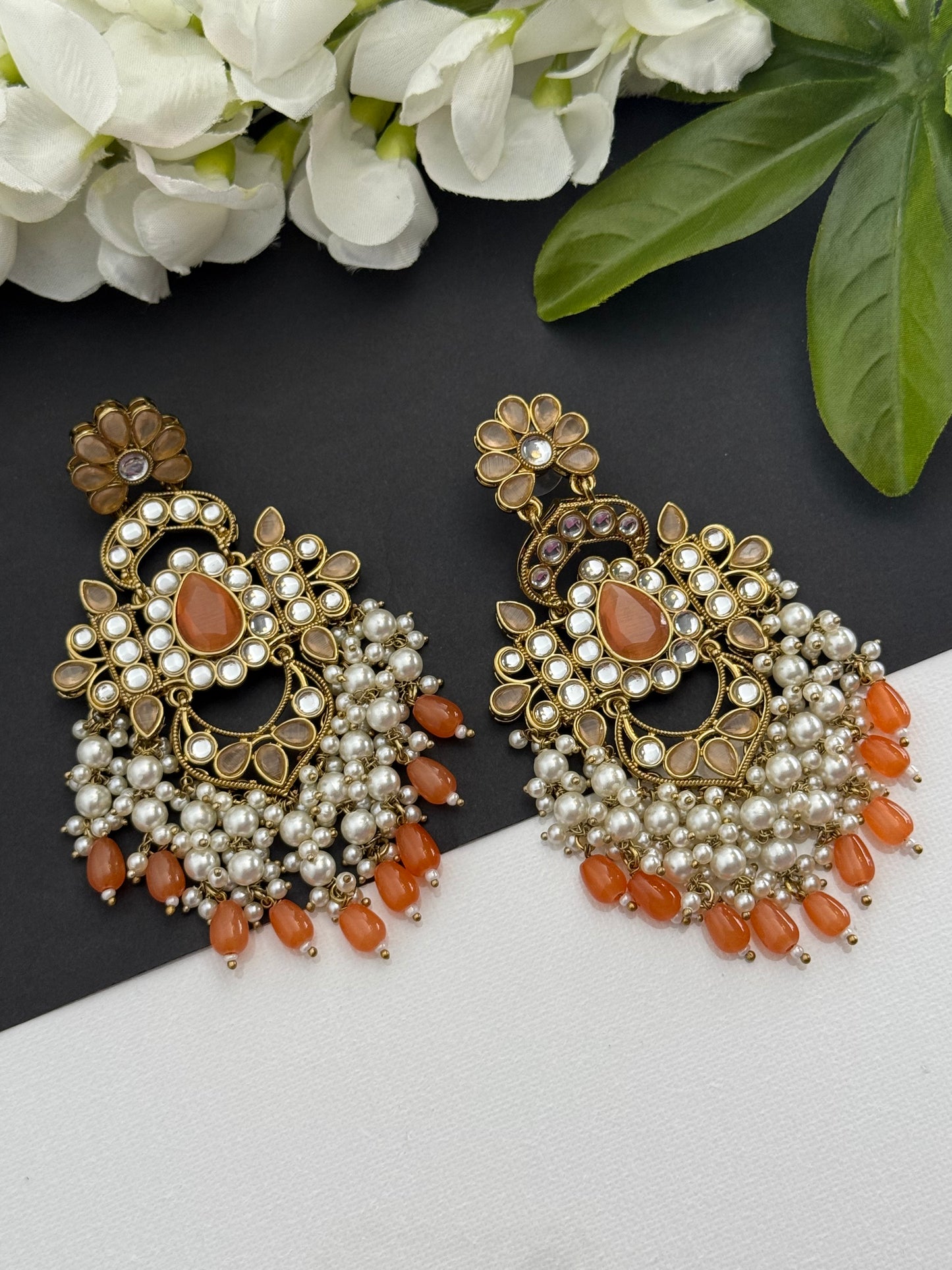 Kundan earrings