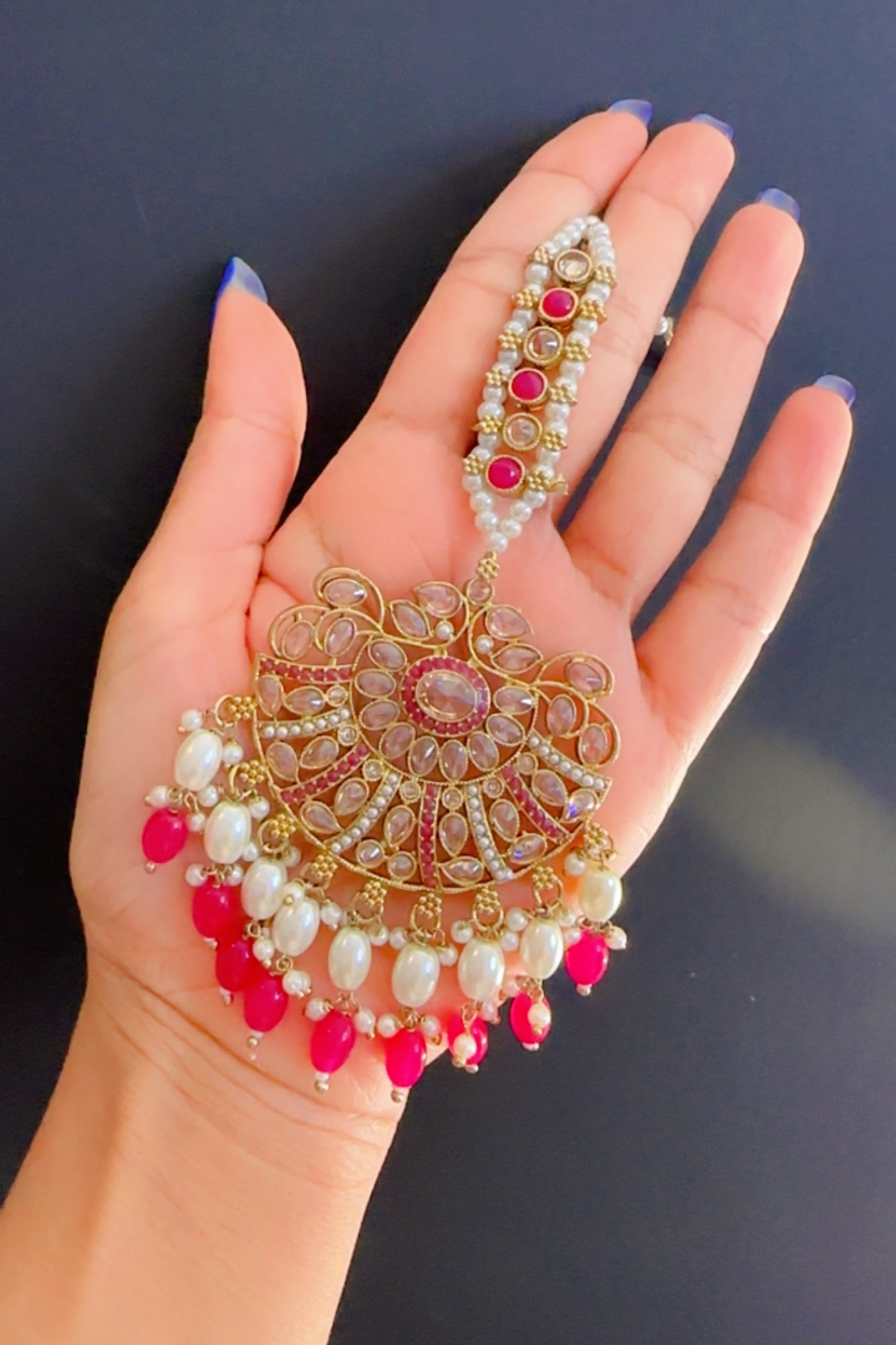 Tikka set Dark pink