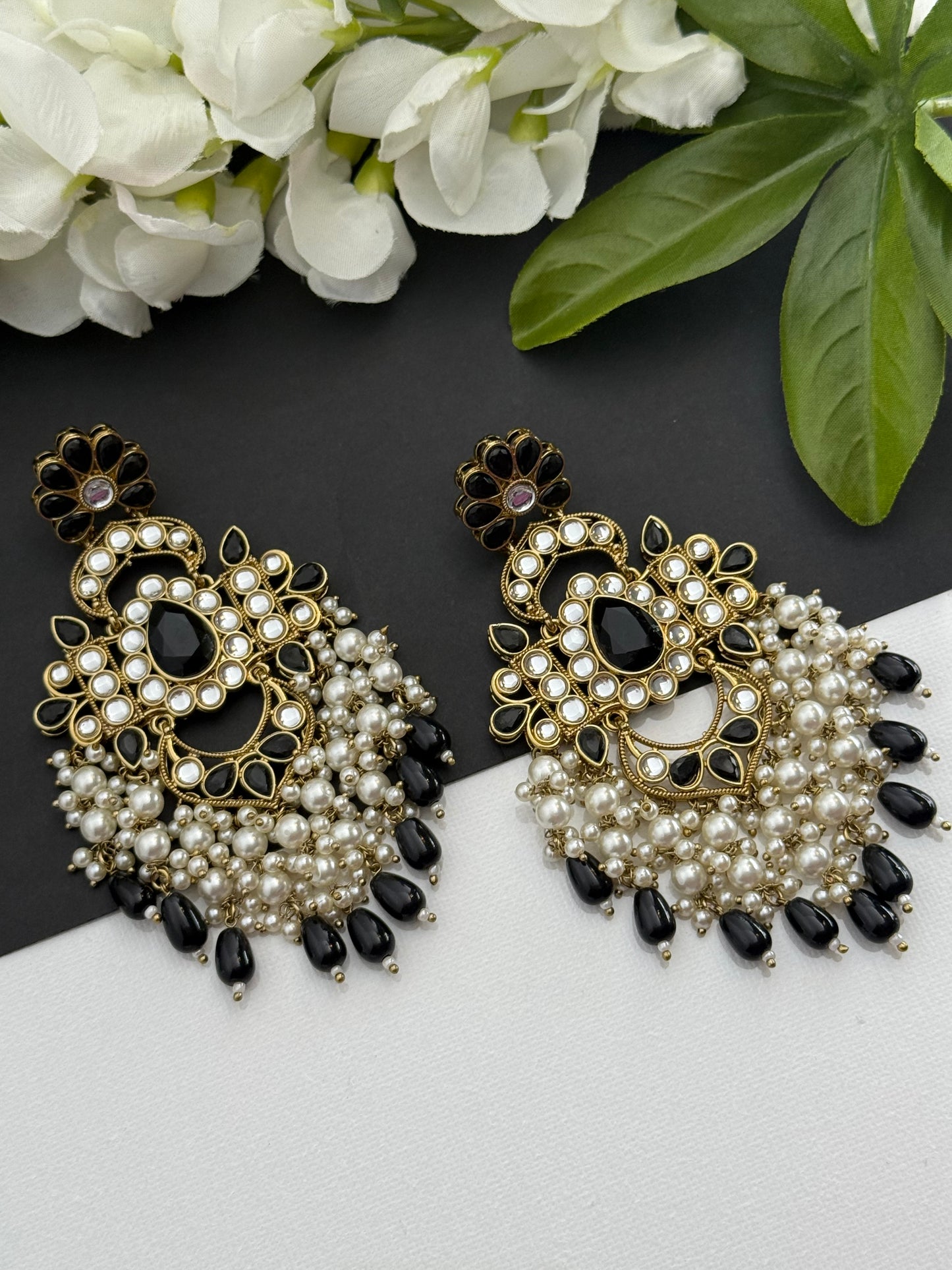 Kundan earrings