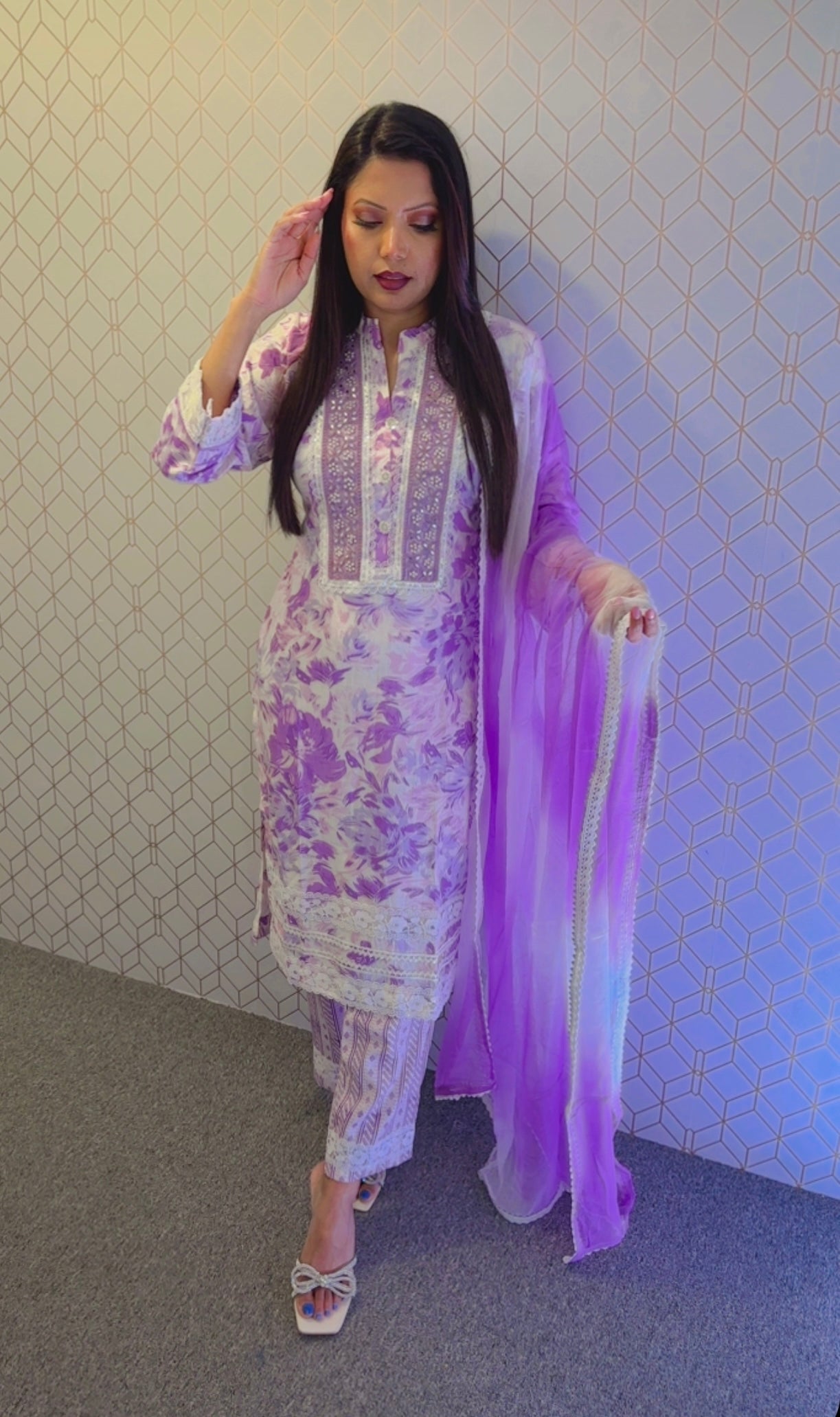 Cotton three piece