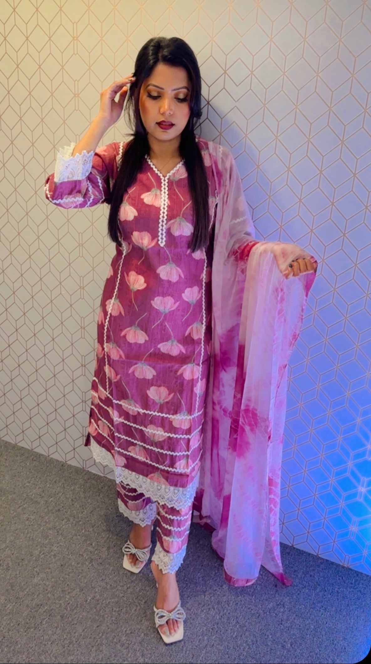 Pakistani style suit