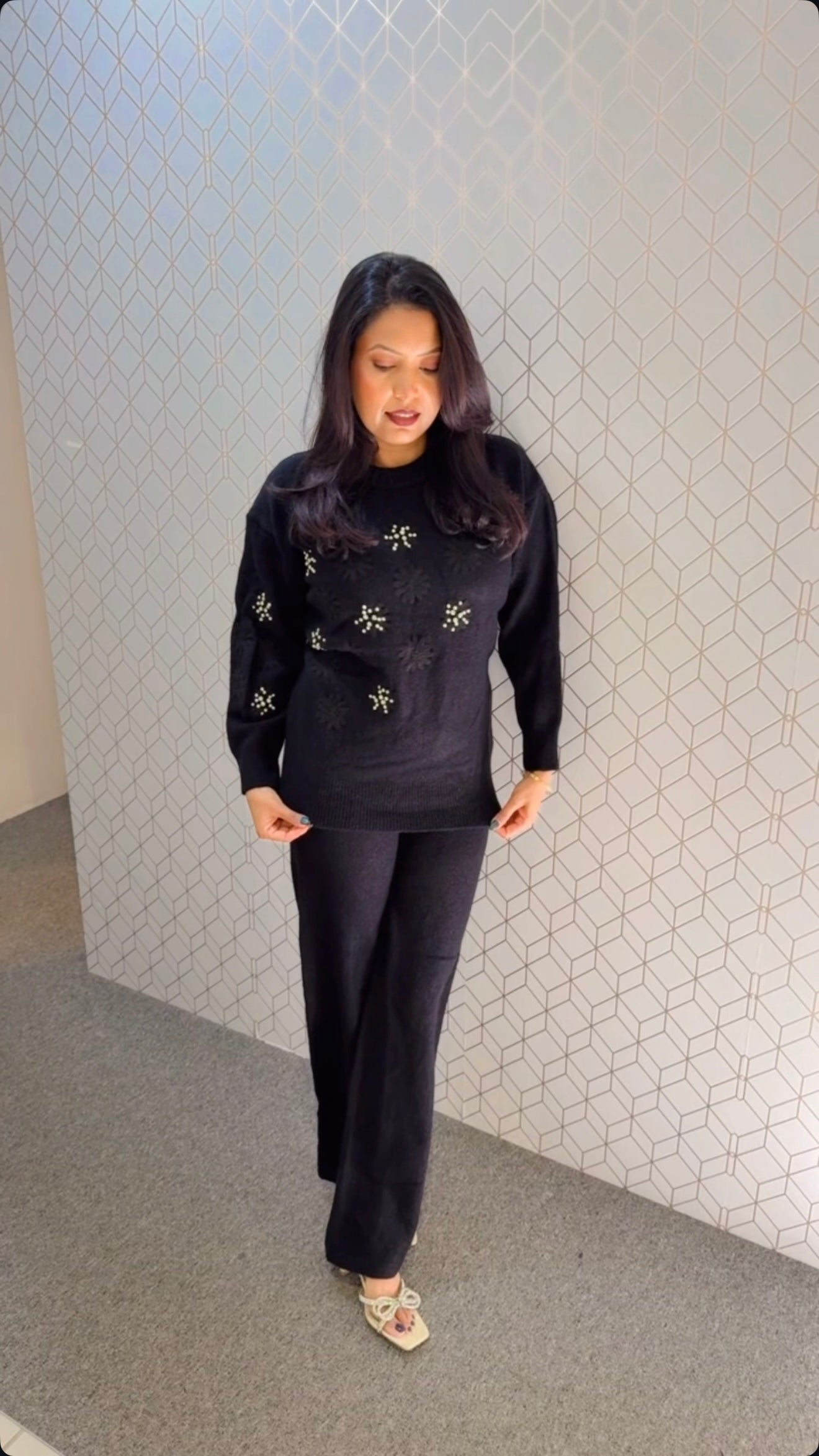 Knitted co ord set