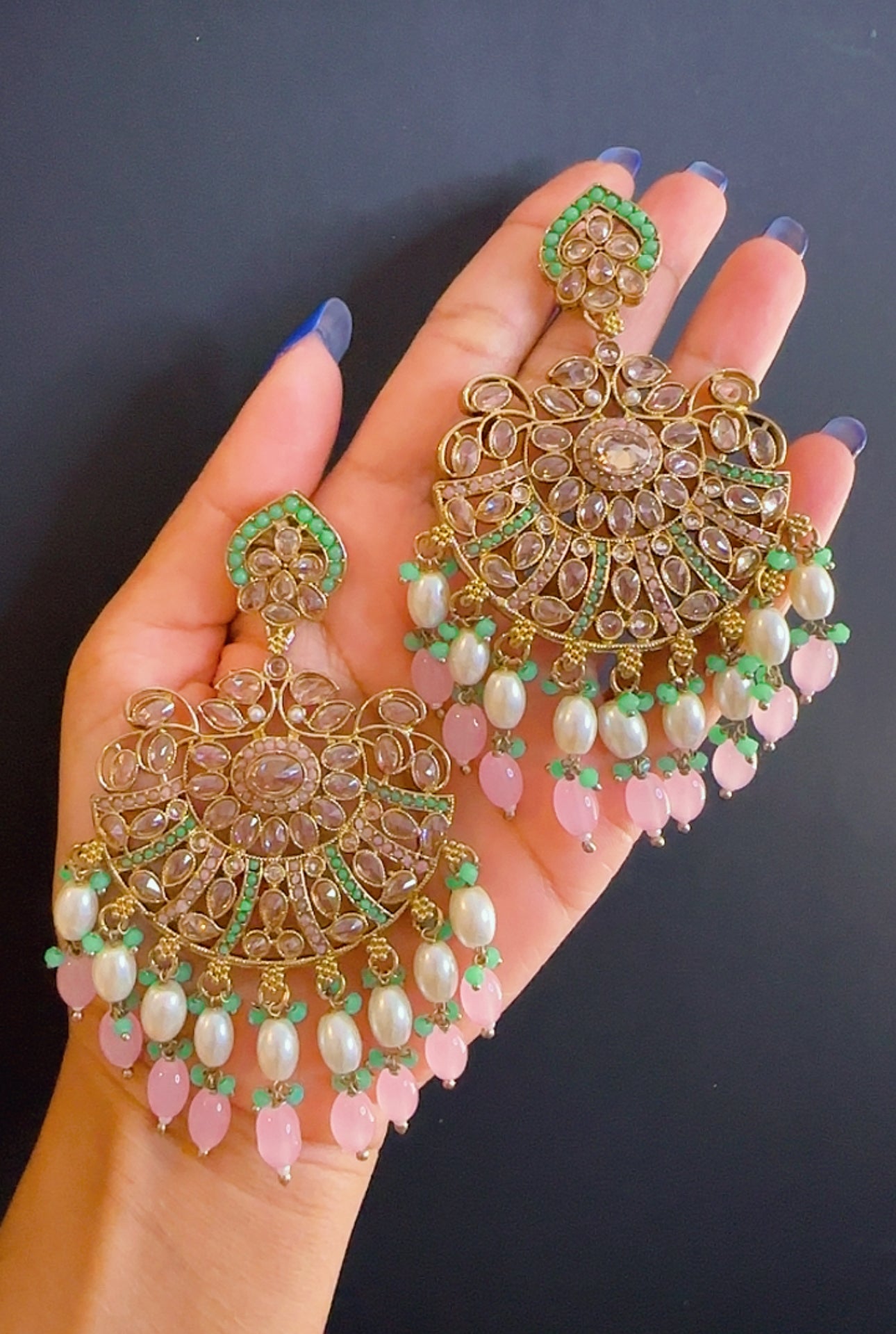 Tikka set Mint pink