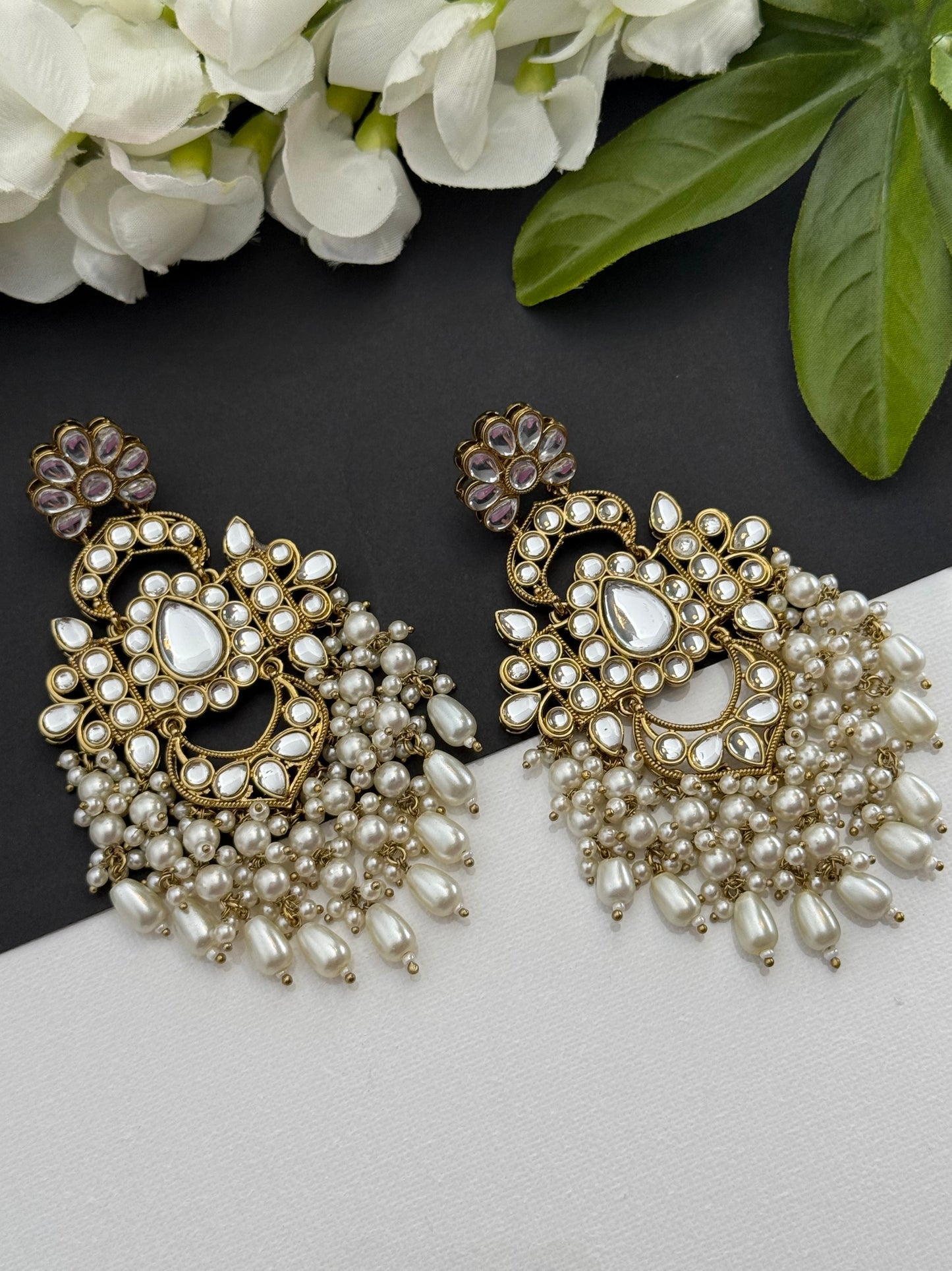 Kundan earrings