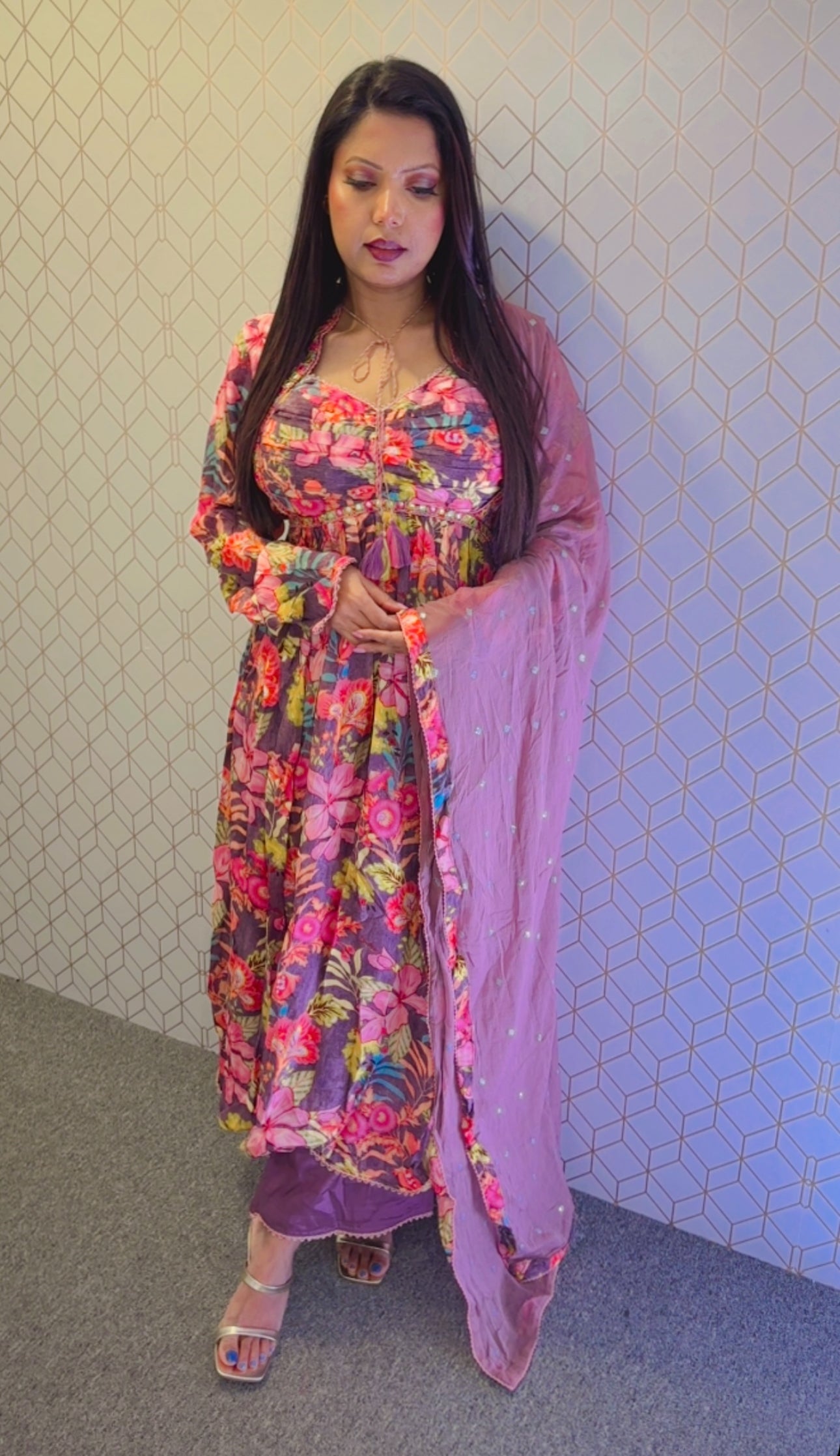 Aliya style suit in Crêpe