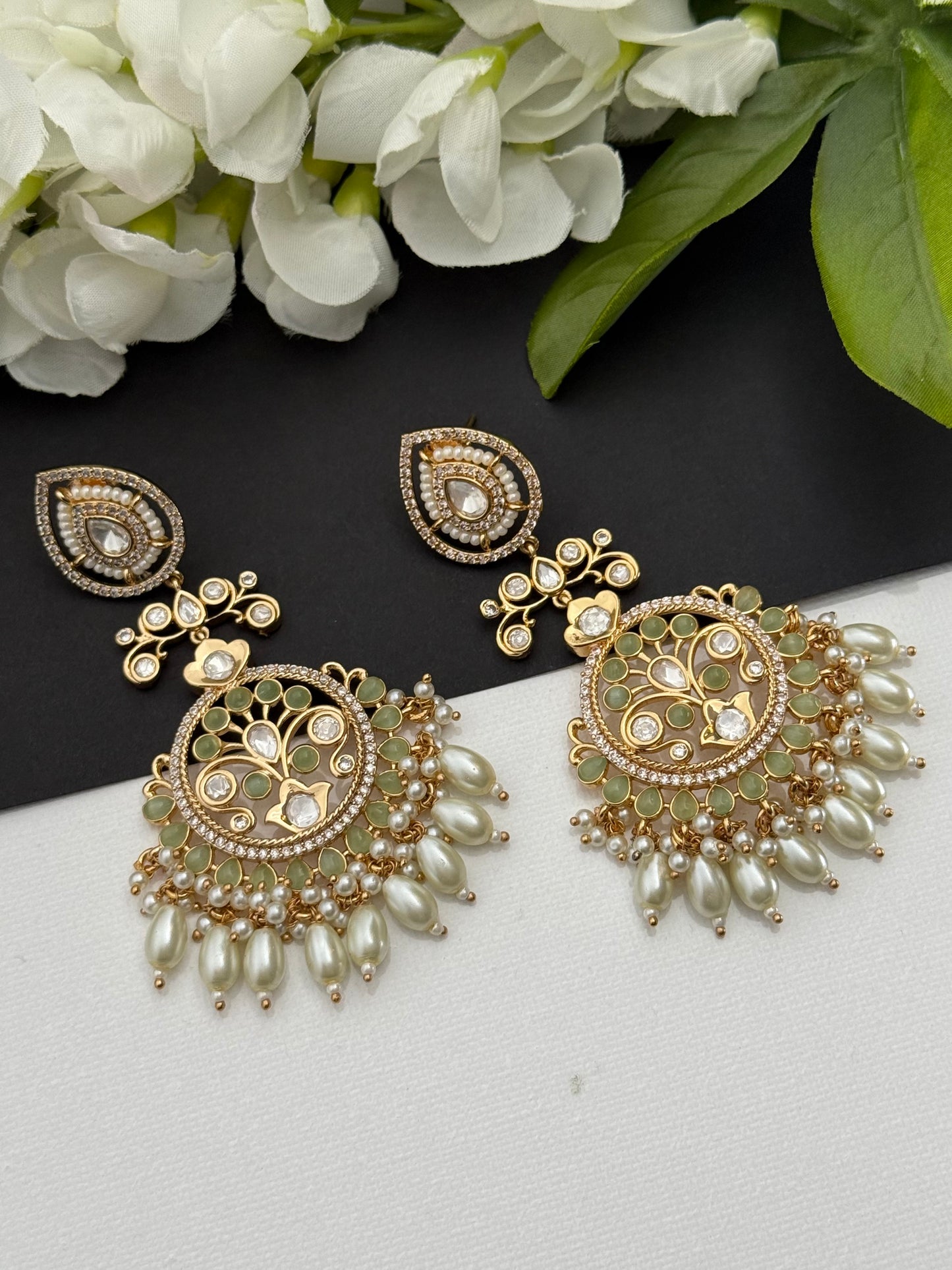 Statement earrings