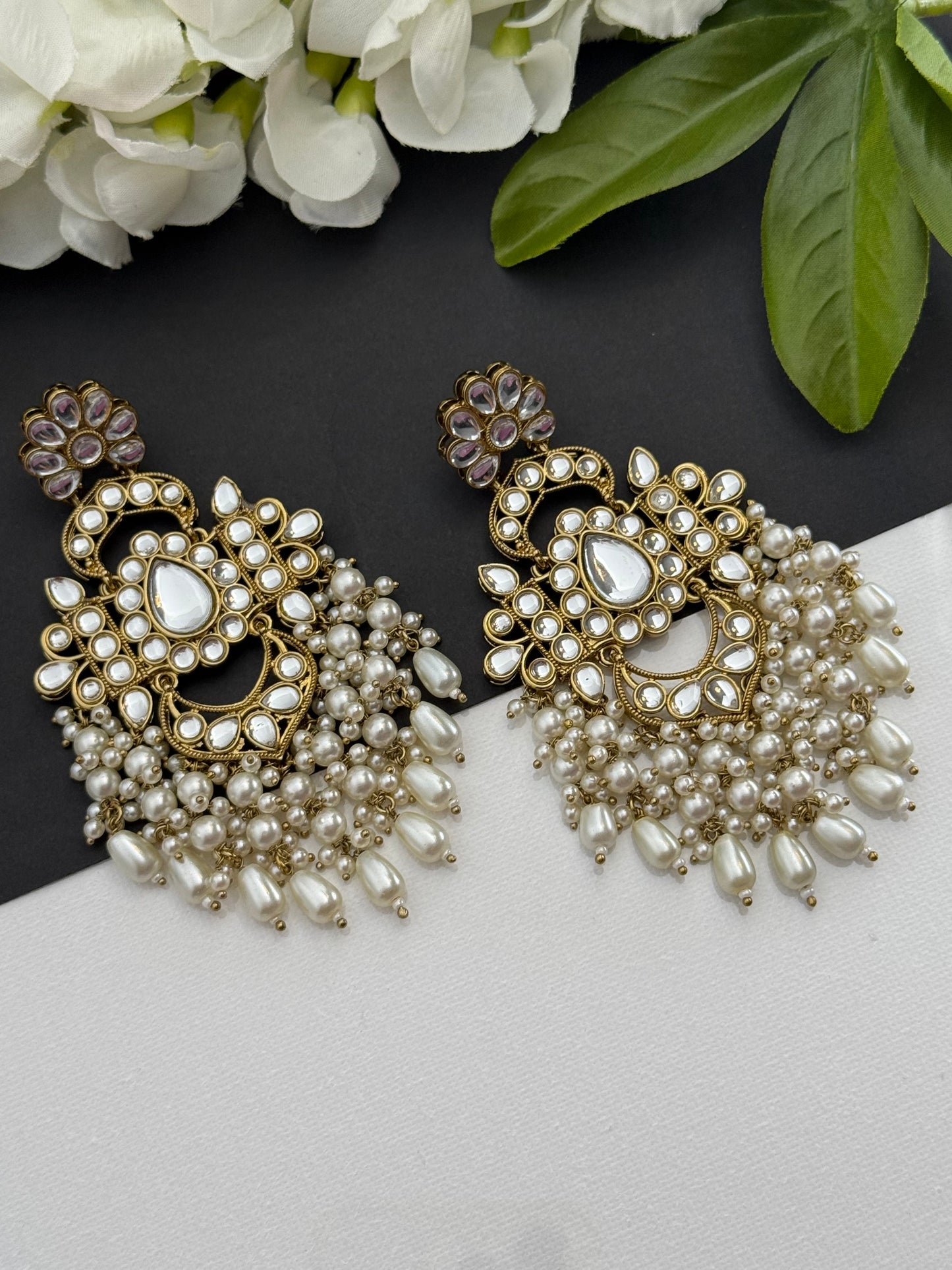 Kundan earrings