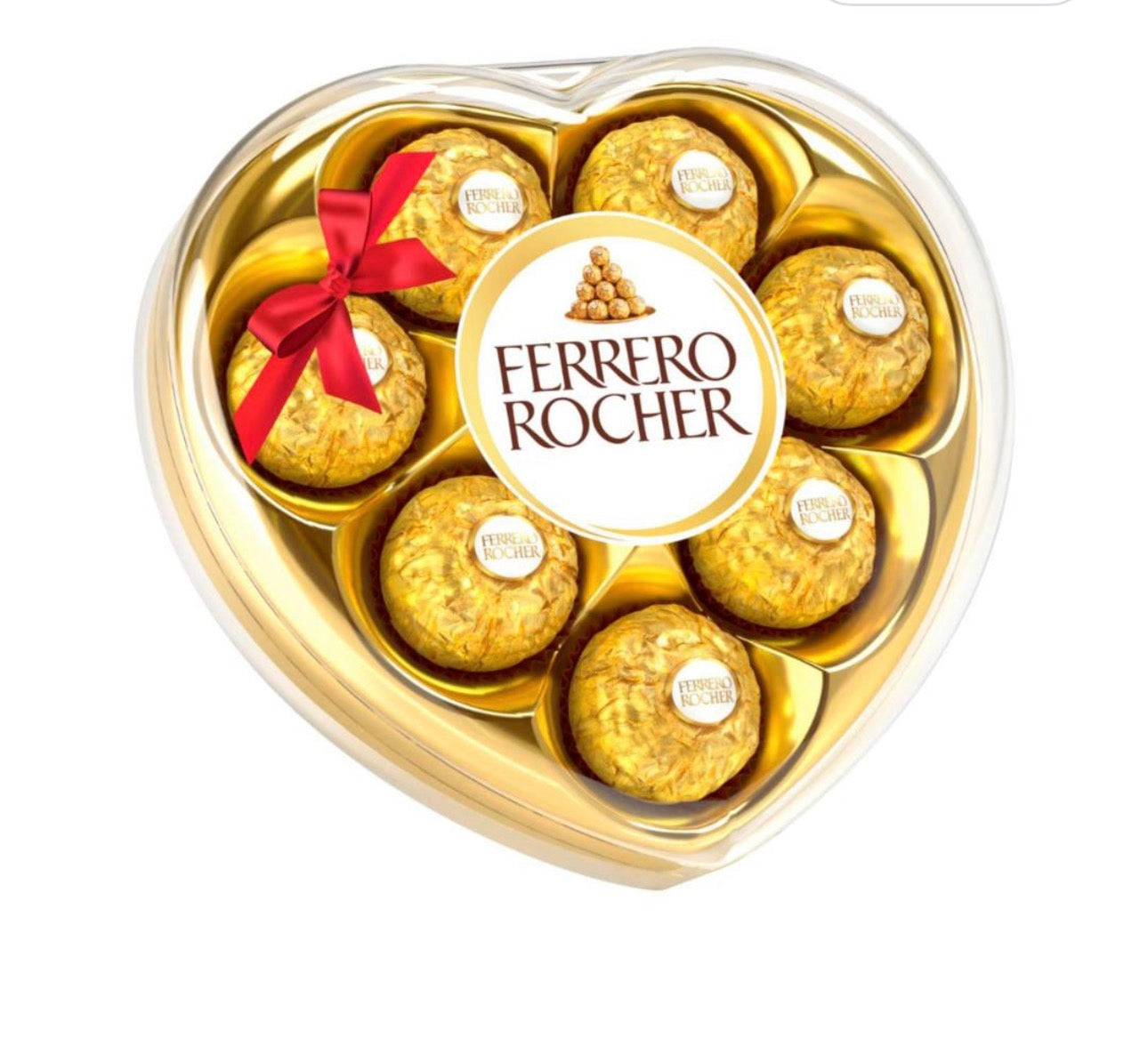 Ferrero Rocher Heart Chocolate Gift Box 8 Pieces | 100g