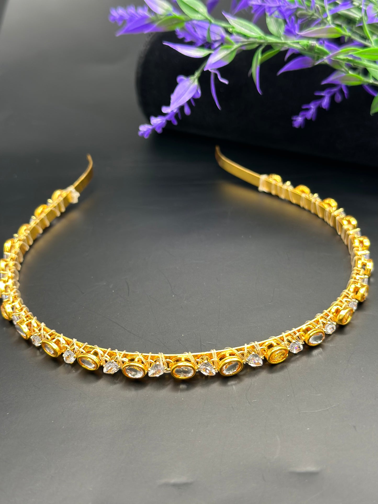 Kundan head band