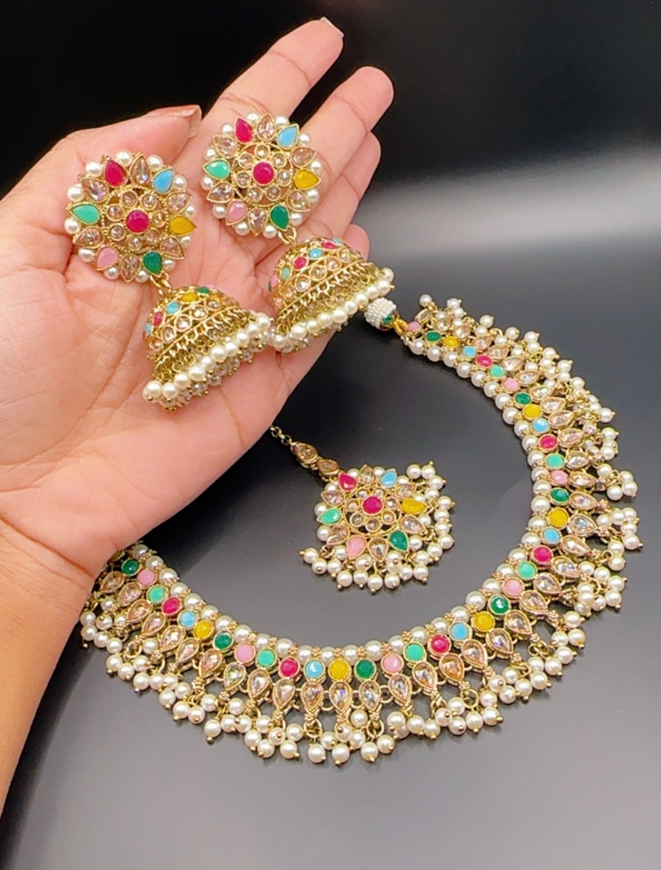 Multi necklace set