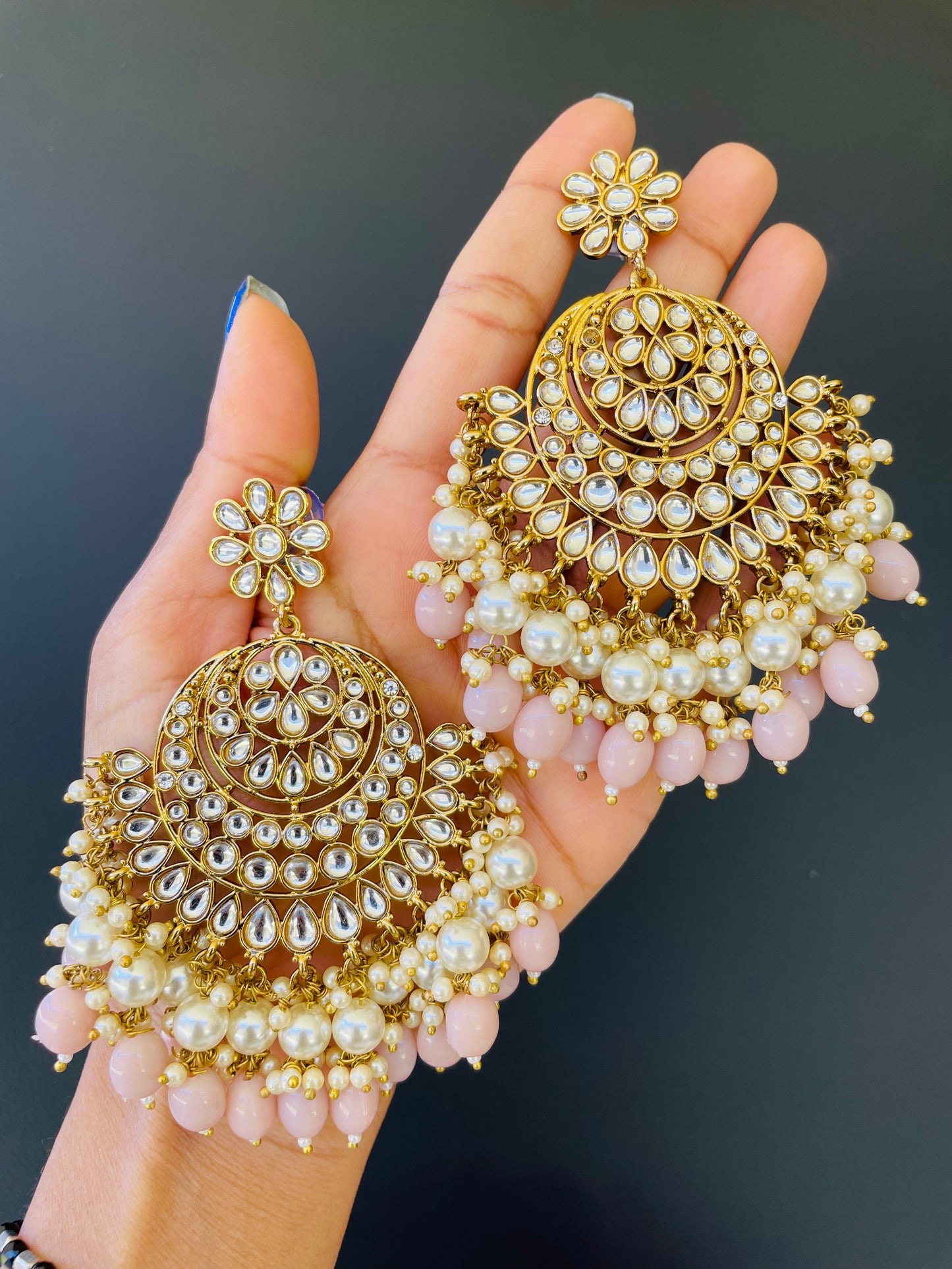 Kundan earrings