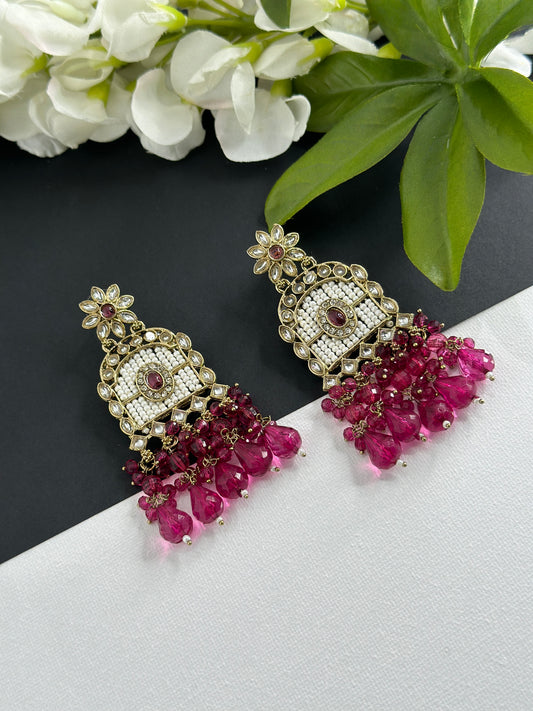 Kundan earrings