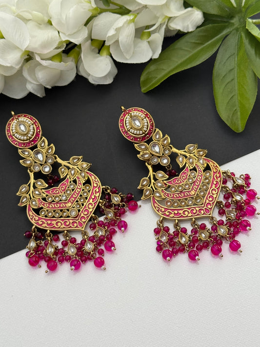 Kundan earrings