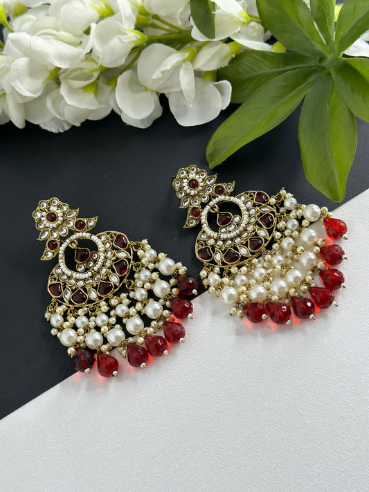 Kundan earrings