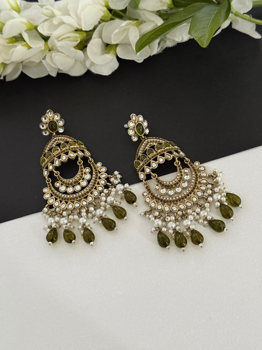 Kundan earrings