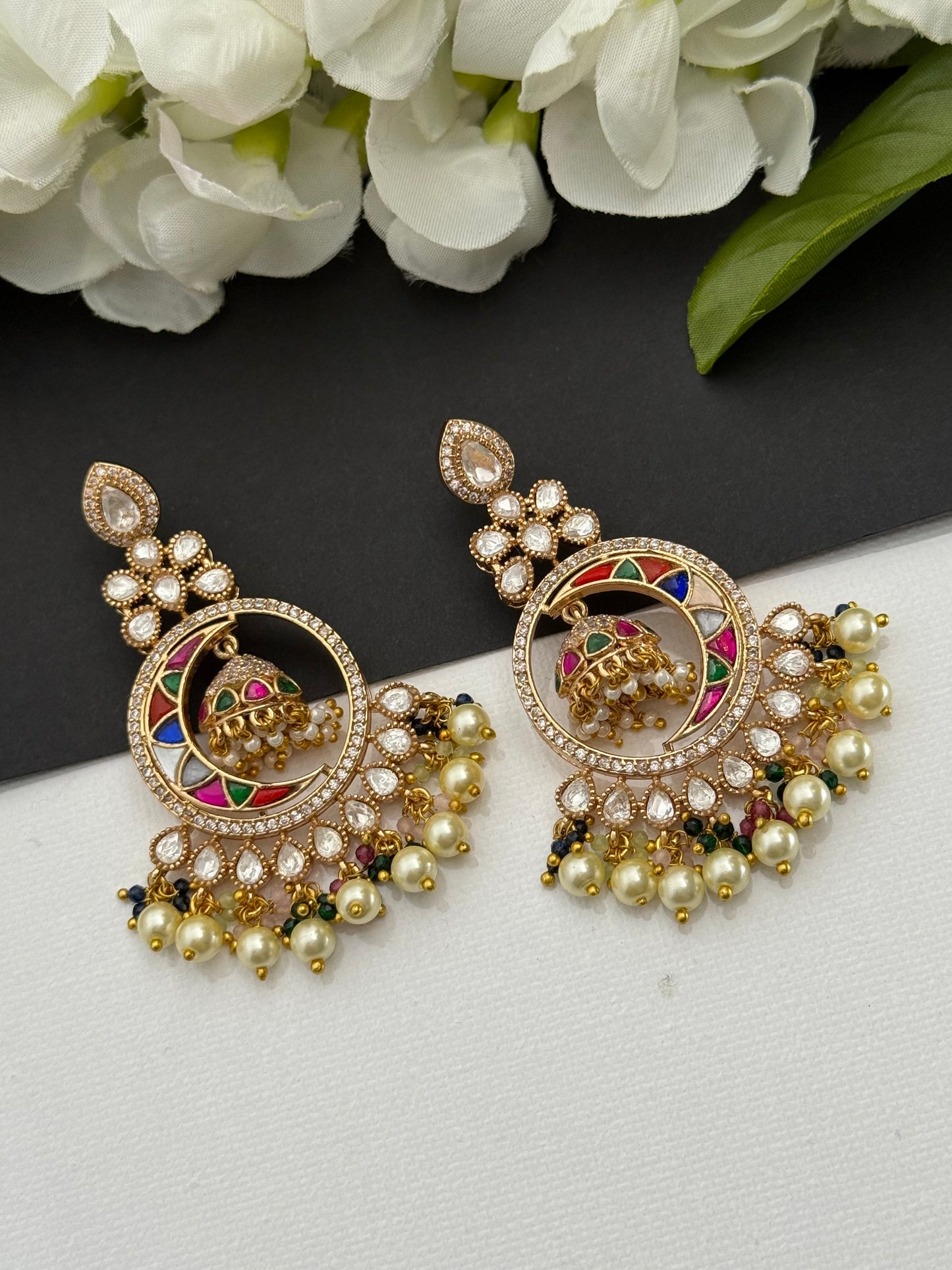 Statement earrings