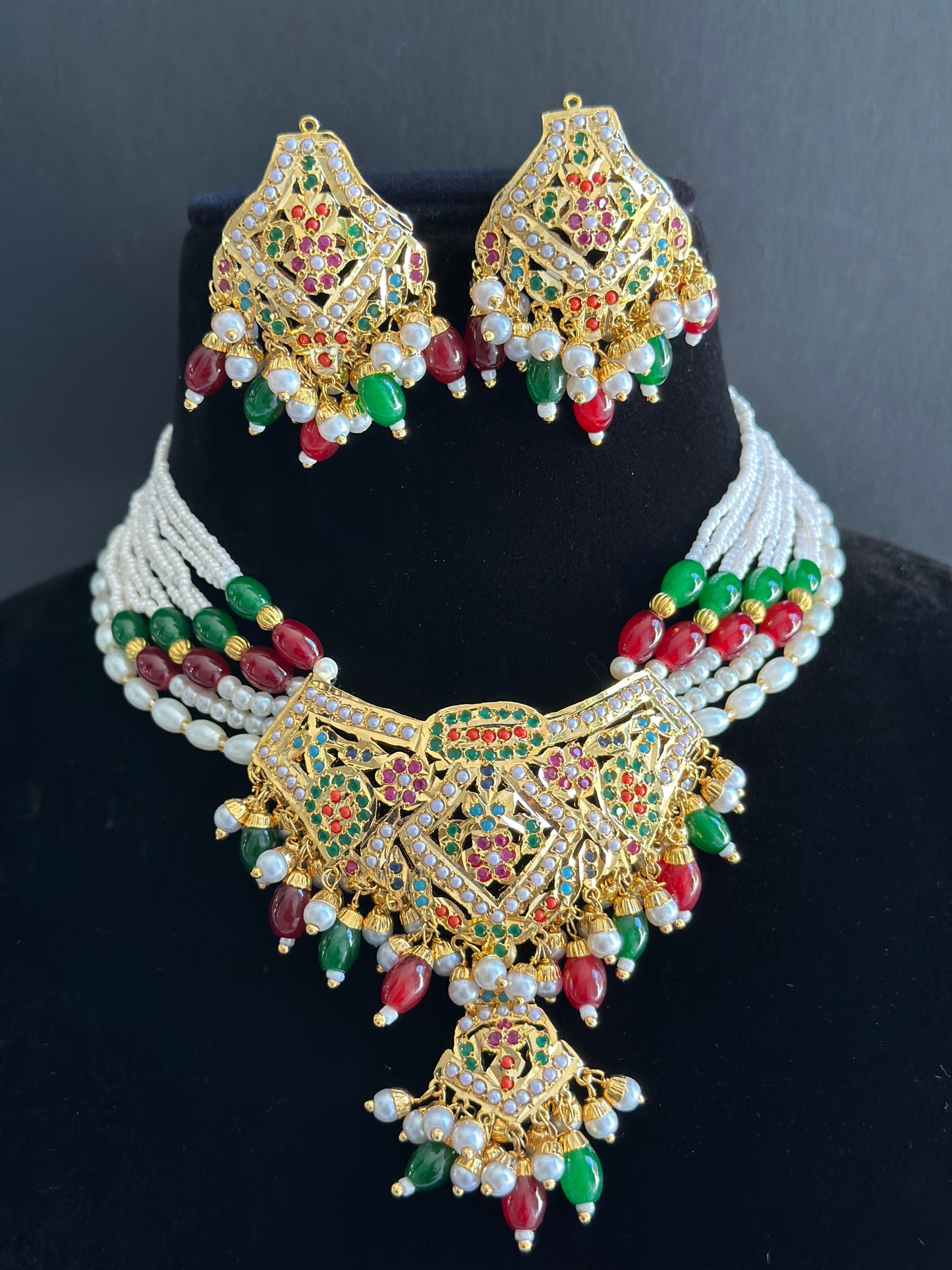 Premium jadau necklace