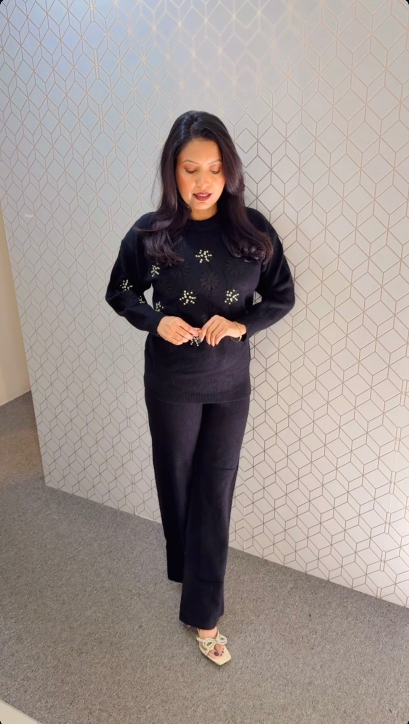 Knitted co ord set