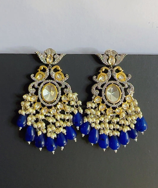 Premium Earrings blue