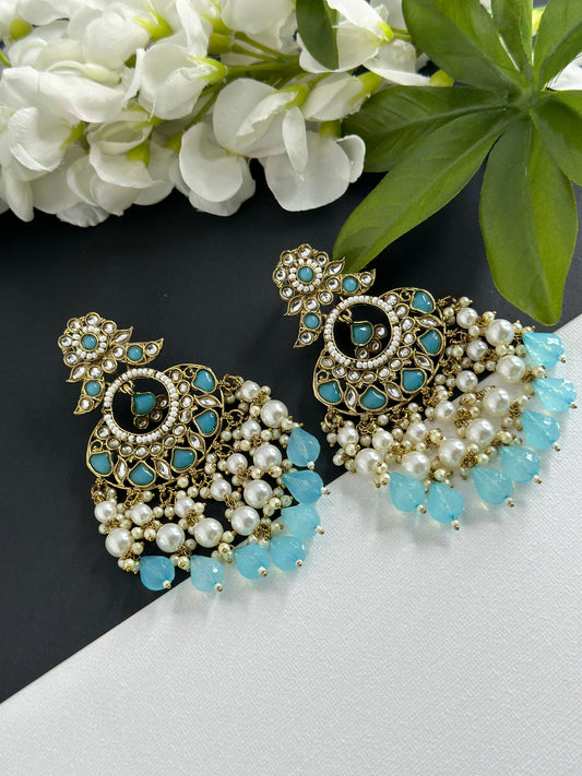 Kundan earrings