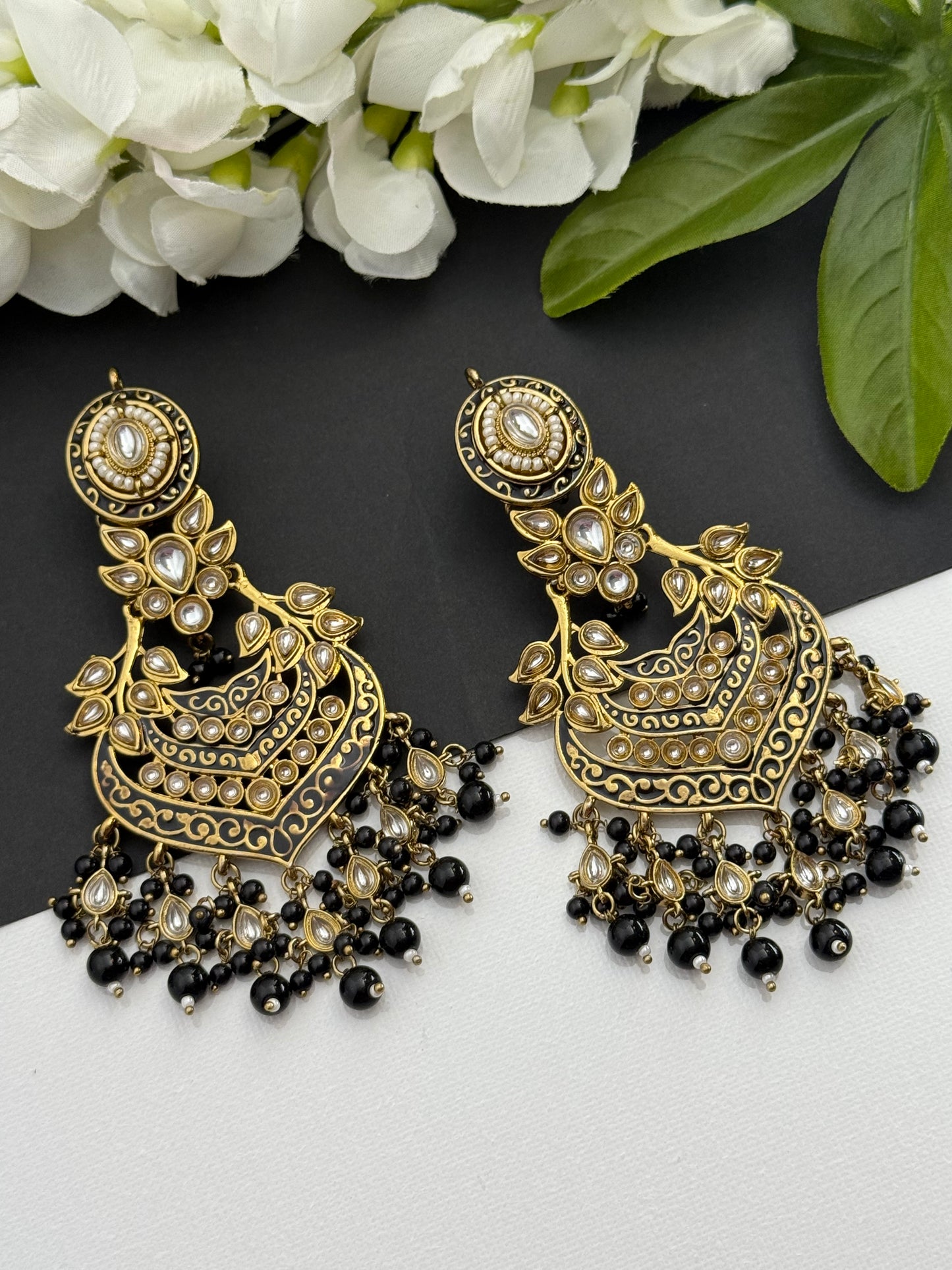 Kundan earrings