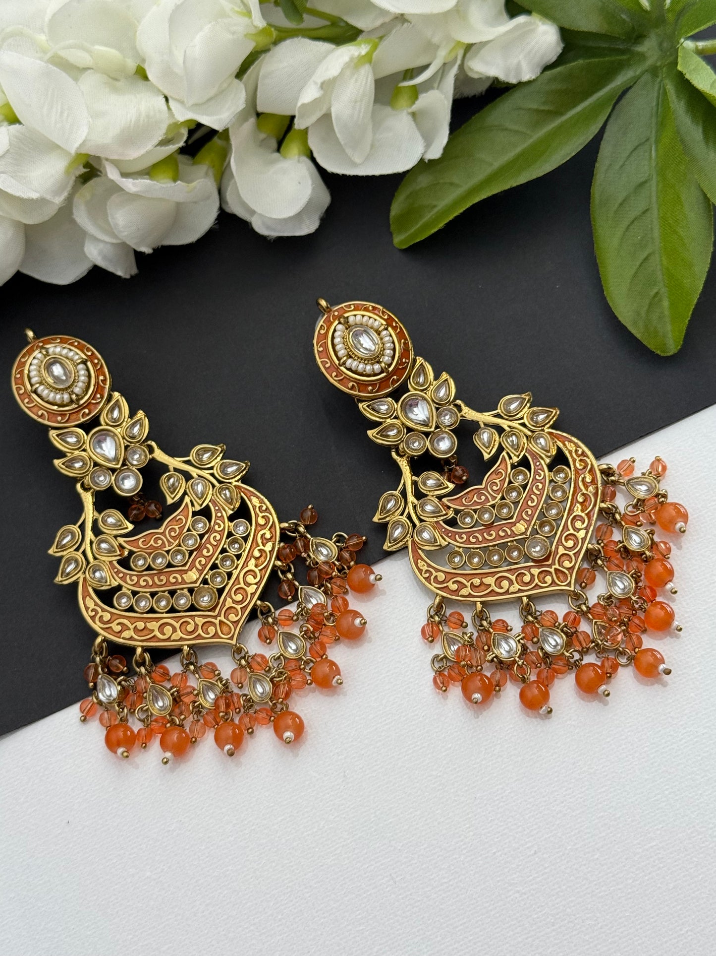 Kundan earrings