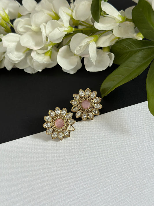 Kundan studs