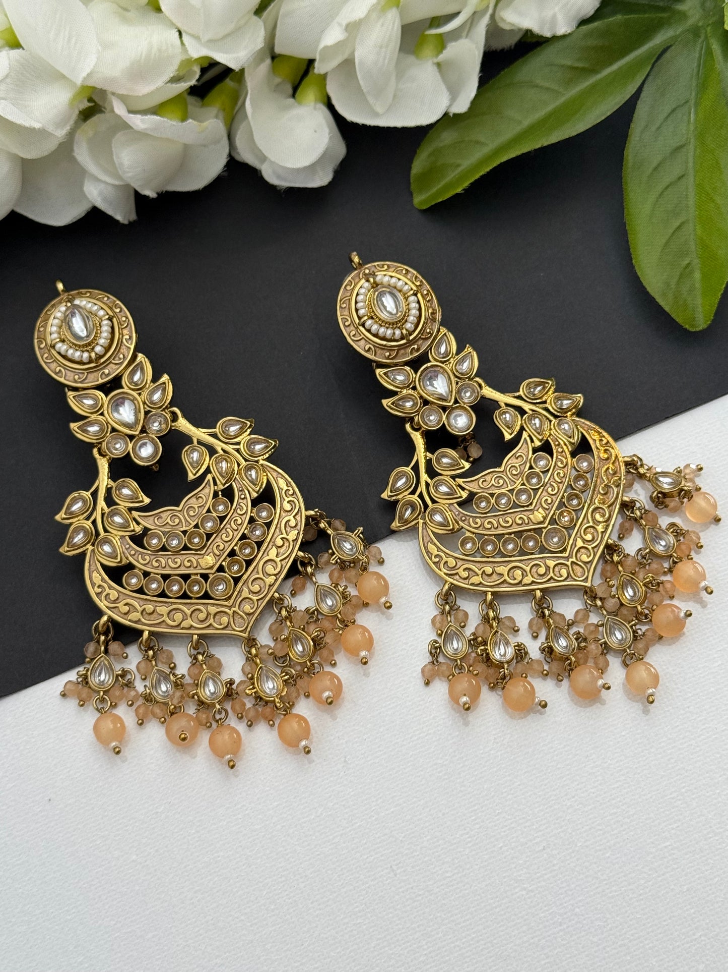 Kundan earrings