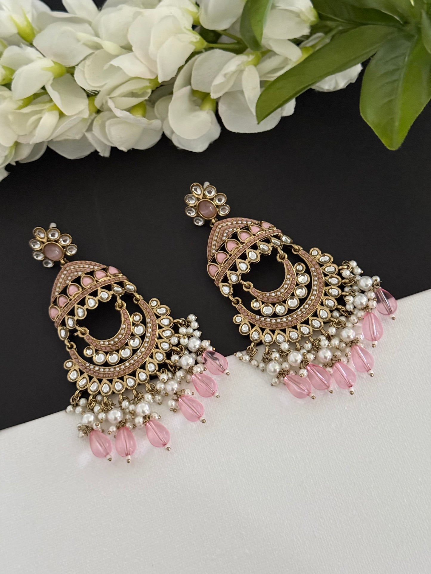 Kundan earrings