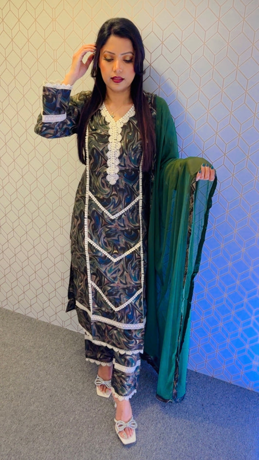 Pakistani style suit