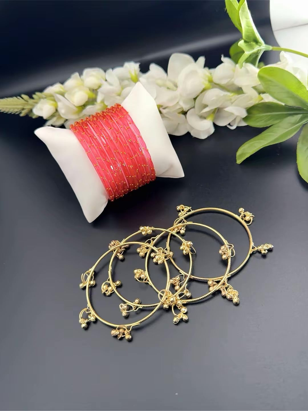 Glass bangles