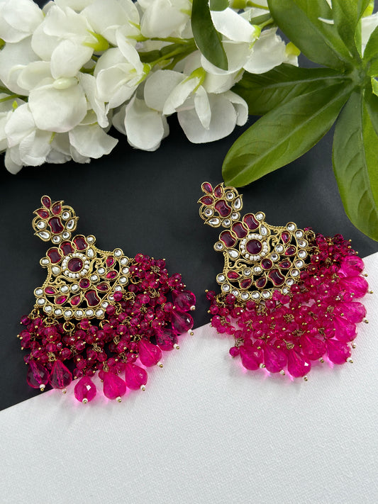 Kundan earrings