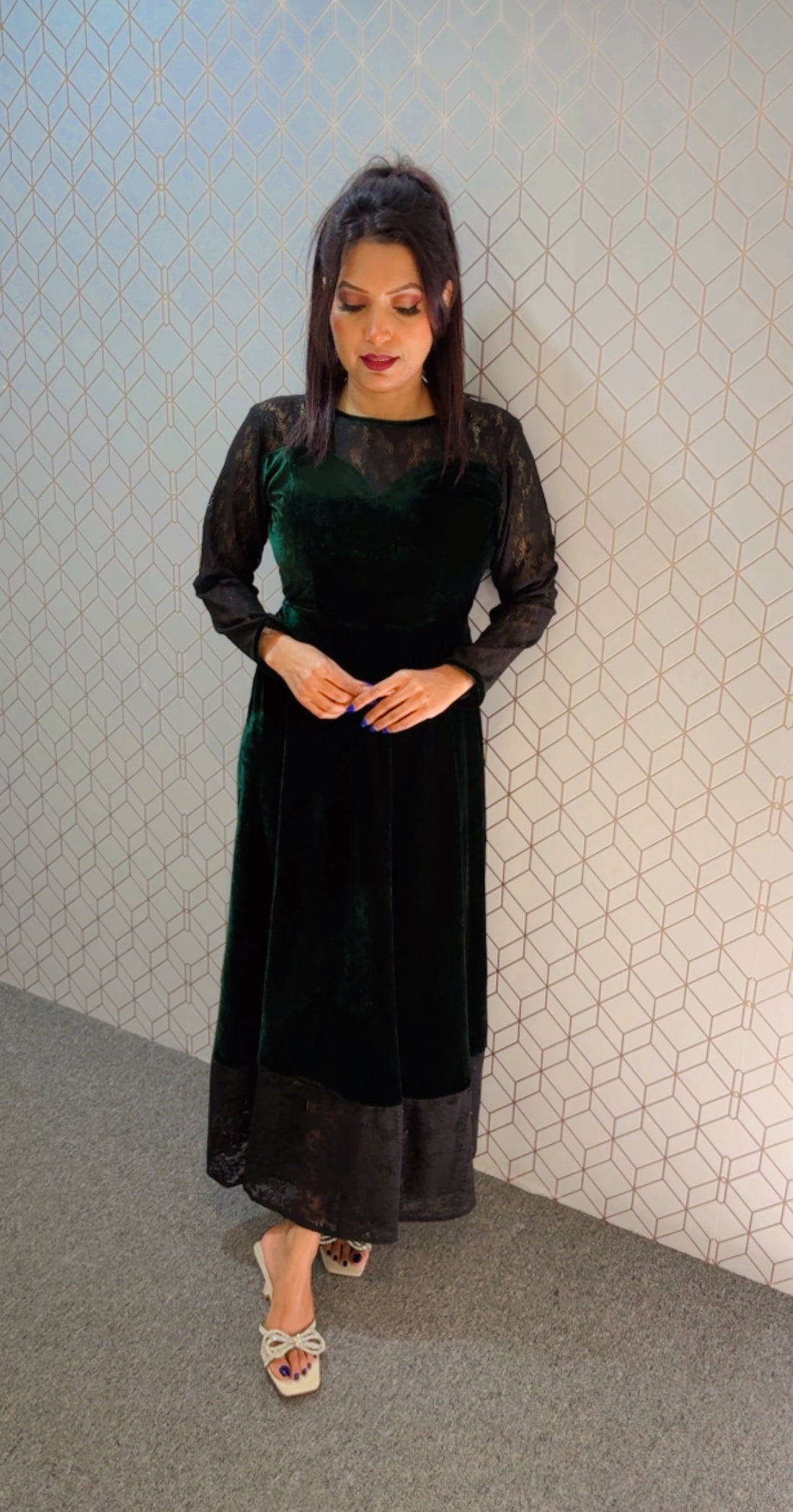 Velvet dress