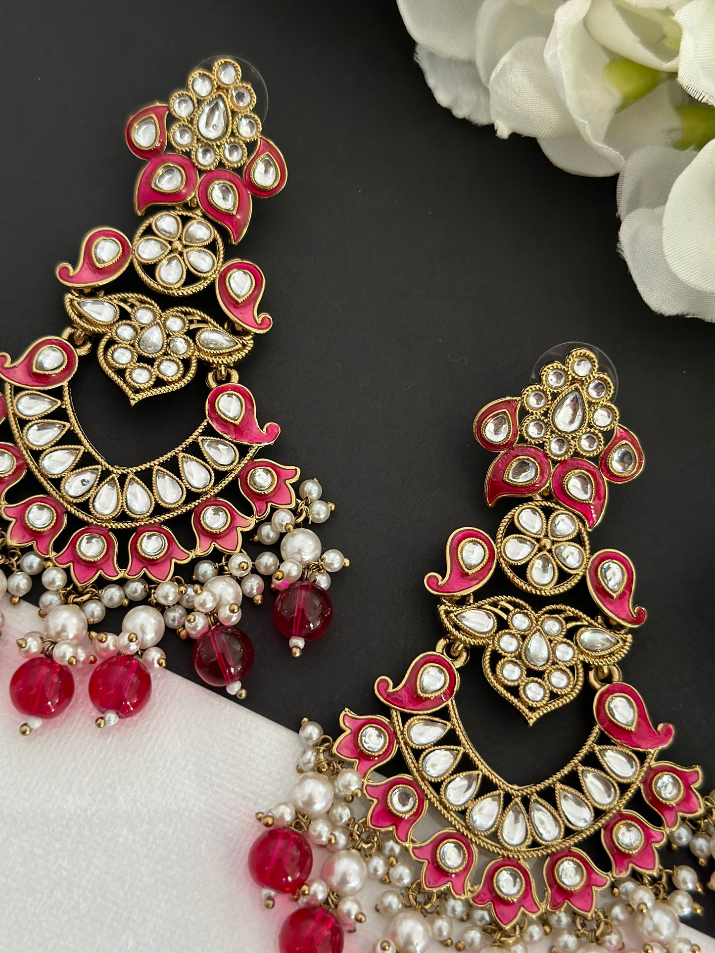 Kundan earrings