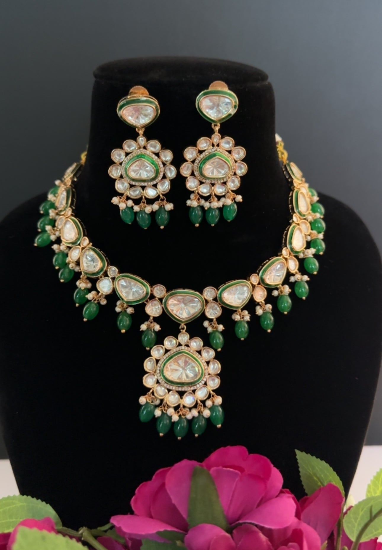 Premium kundan necklace