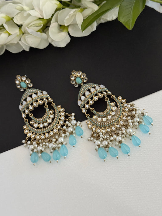 Kundan earrings