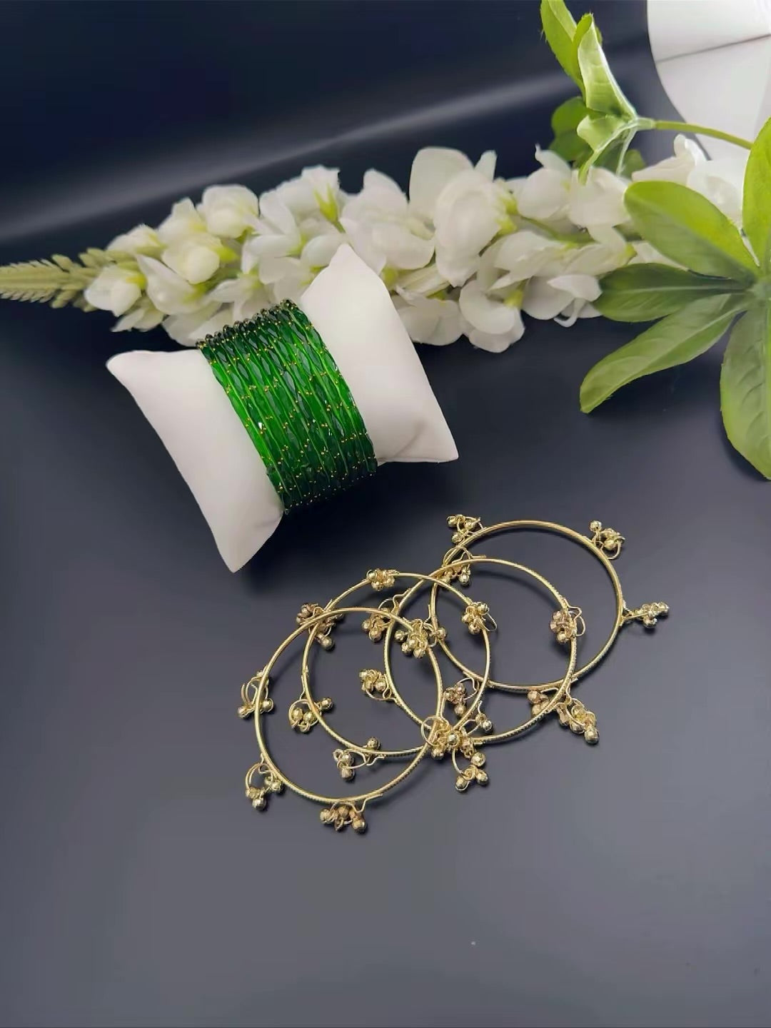 Glass bangles